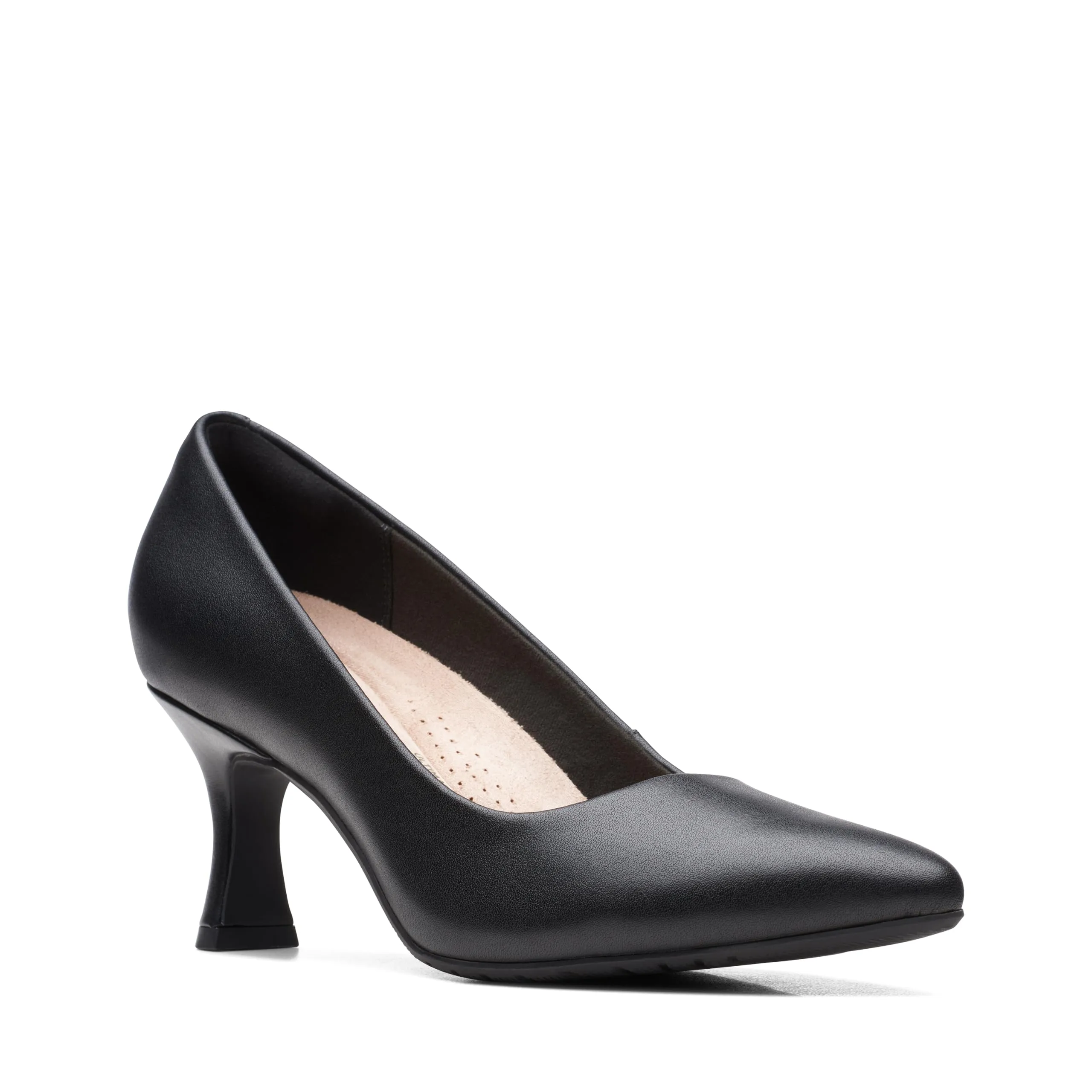 Clarks Kataleyna Gem Pump Donna, Pelle Nera, 36 EU - immagine 4