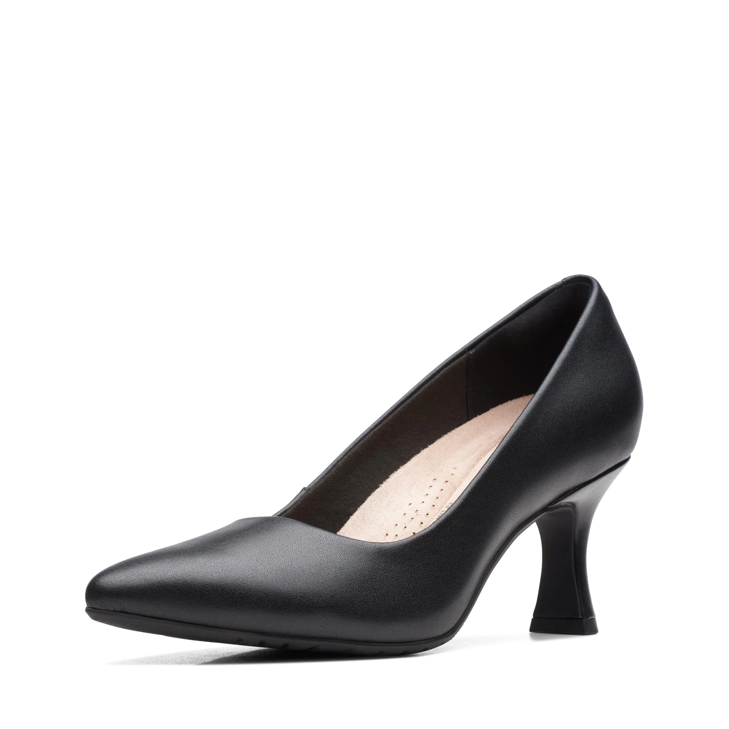 Clarks Kataleyna Gem Pump da Donna, Pelle Nera, 40 EU - immagine 1