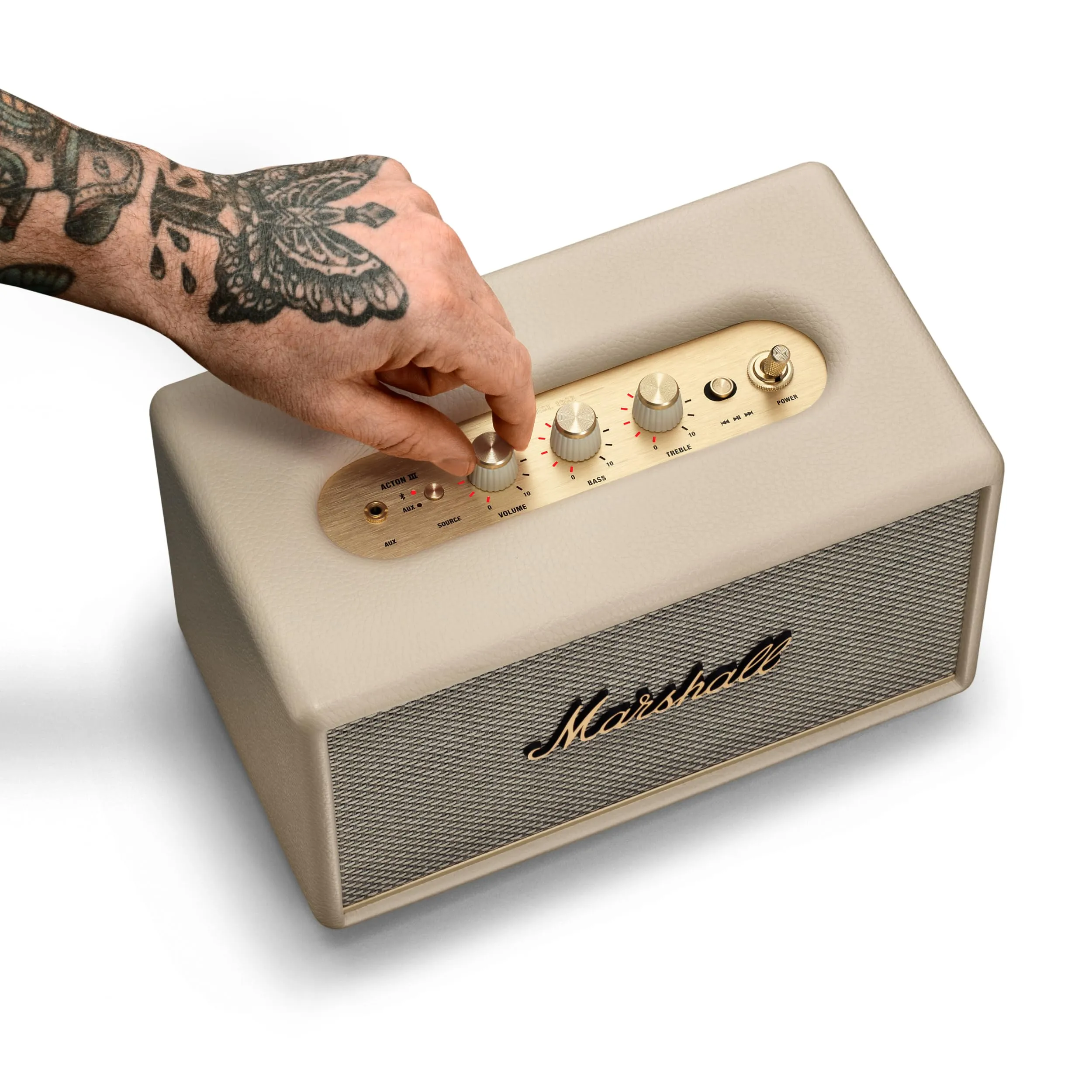 Marshall Acton III Altoparlante Bluetooth Crema - immagine 7