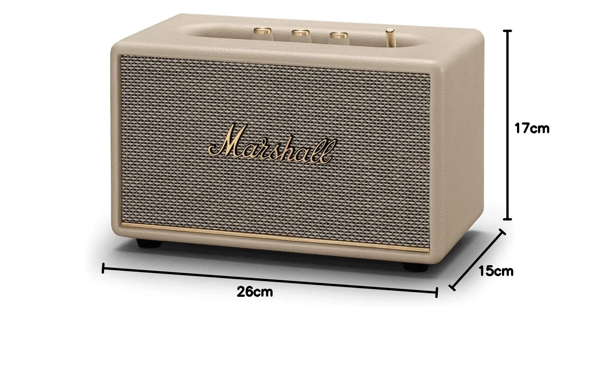 Marshall Acton III Altoparlante Bluetooth Crema - immagine 10