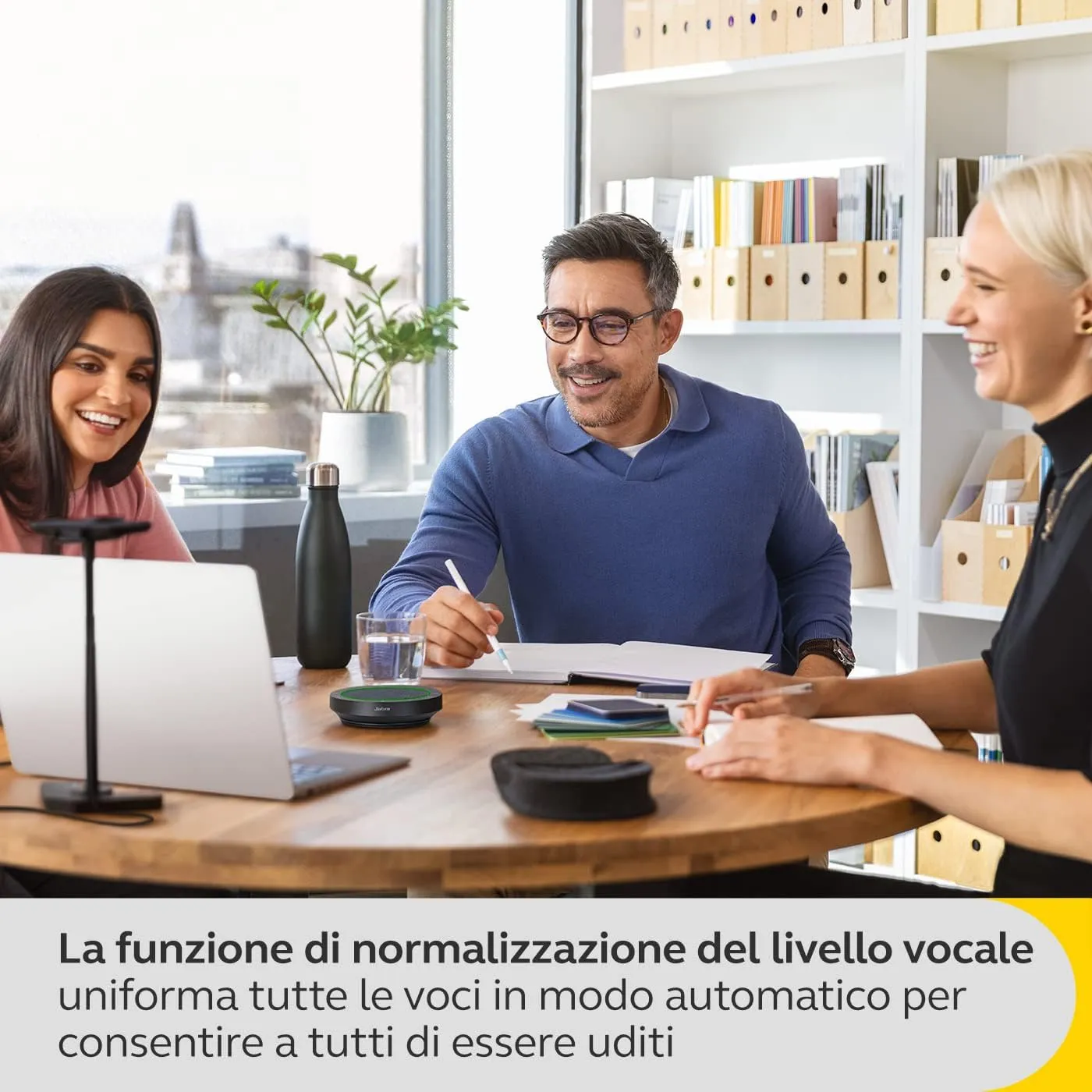 Jabra Speak2 55 Vivavoce Bluetooth, USB-C e USB-A, Microsoft Teams, Grigio - immagine 6
