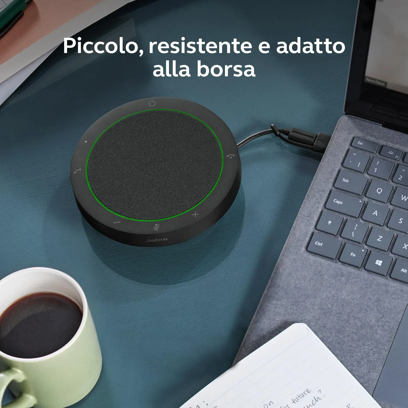 Jabra Speak2 75 Speaker Bluetooth, Grigio Scuro - immagine 6