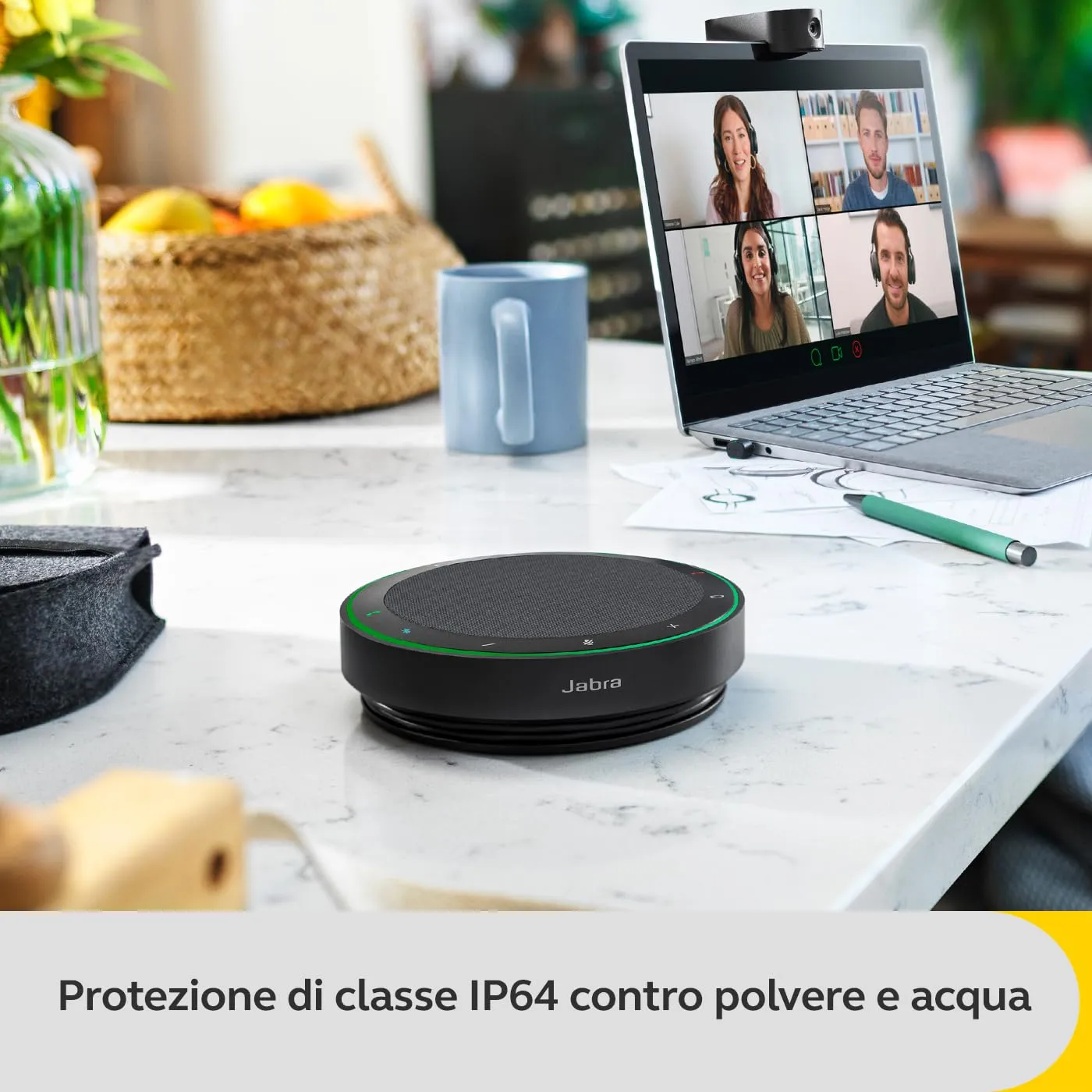 Jabra Speak2 75 Speaker Bluetooth, Grigio Scuro - immagine 11