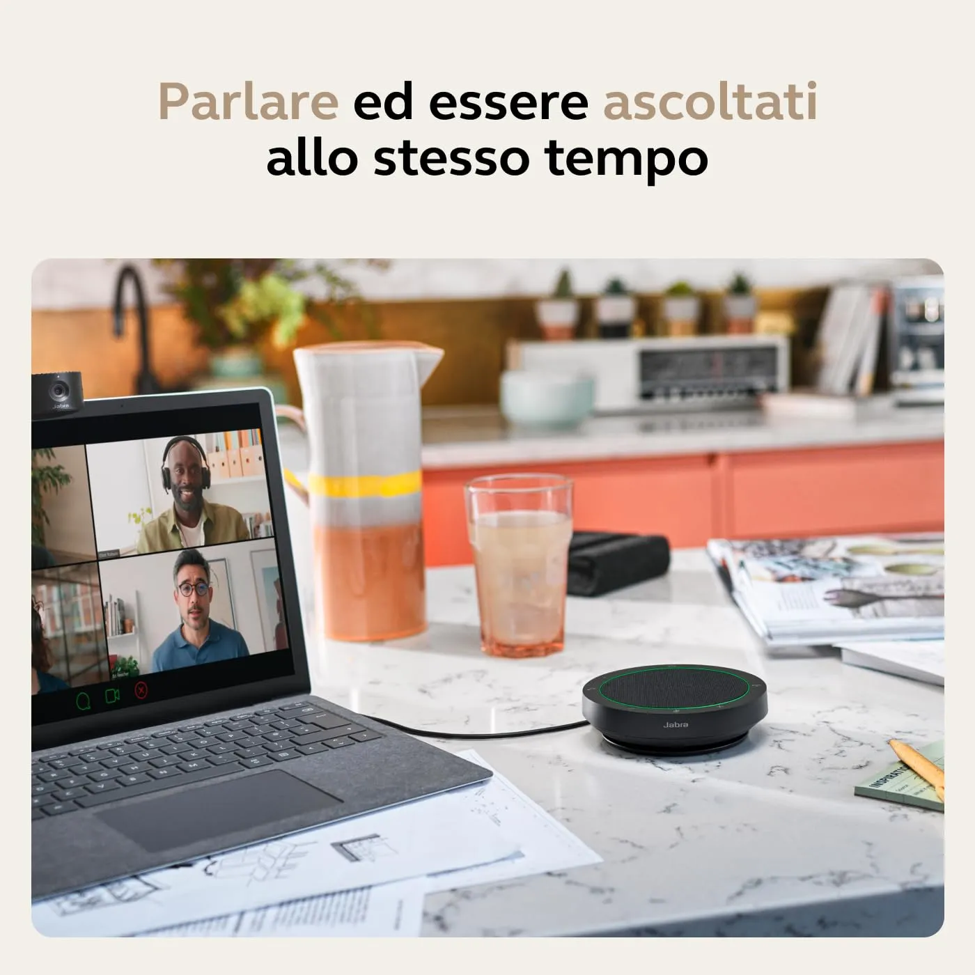 Jabra Speak2 40 Vivavoce Portatile USB-A USB-C, Grigio - immagine 5