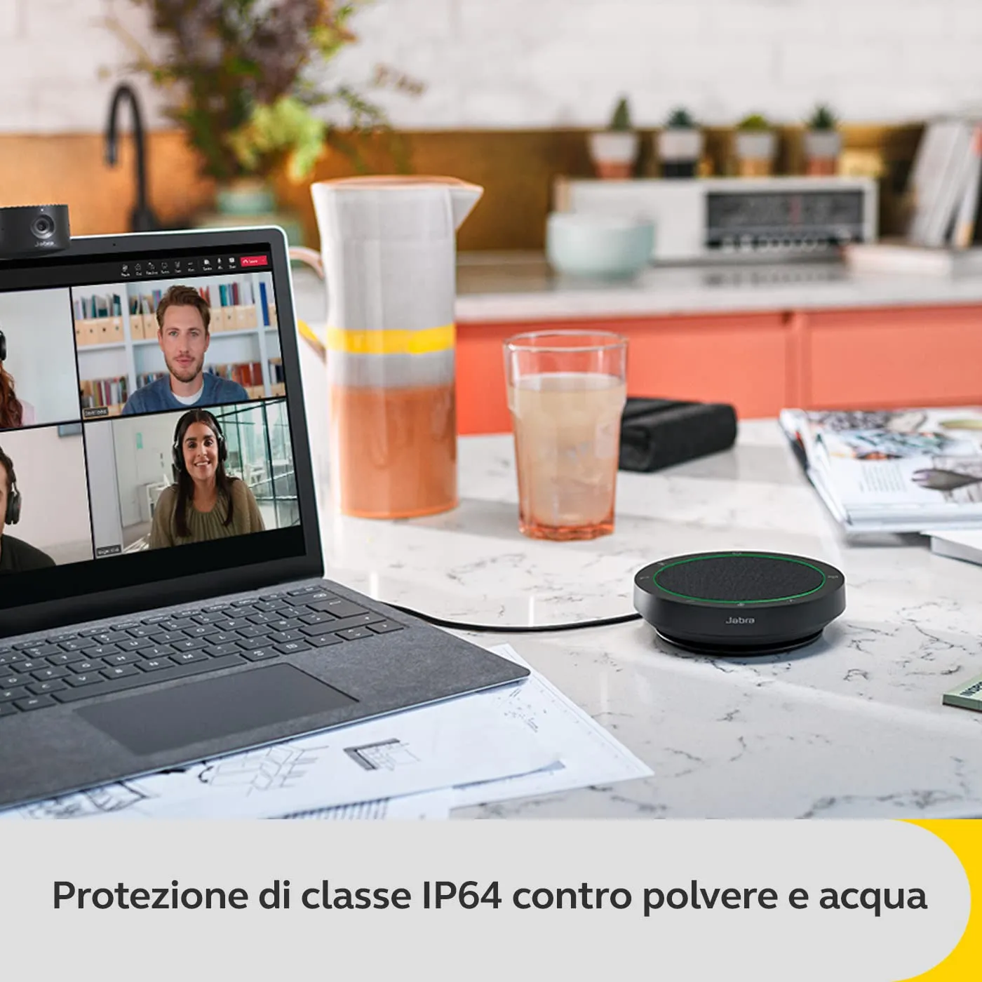 Jabra Speak2 40 Vivavoce Portatile USB-A USB-C, Grigio - immagine 11