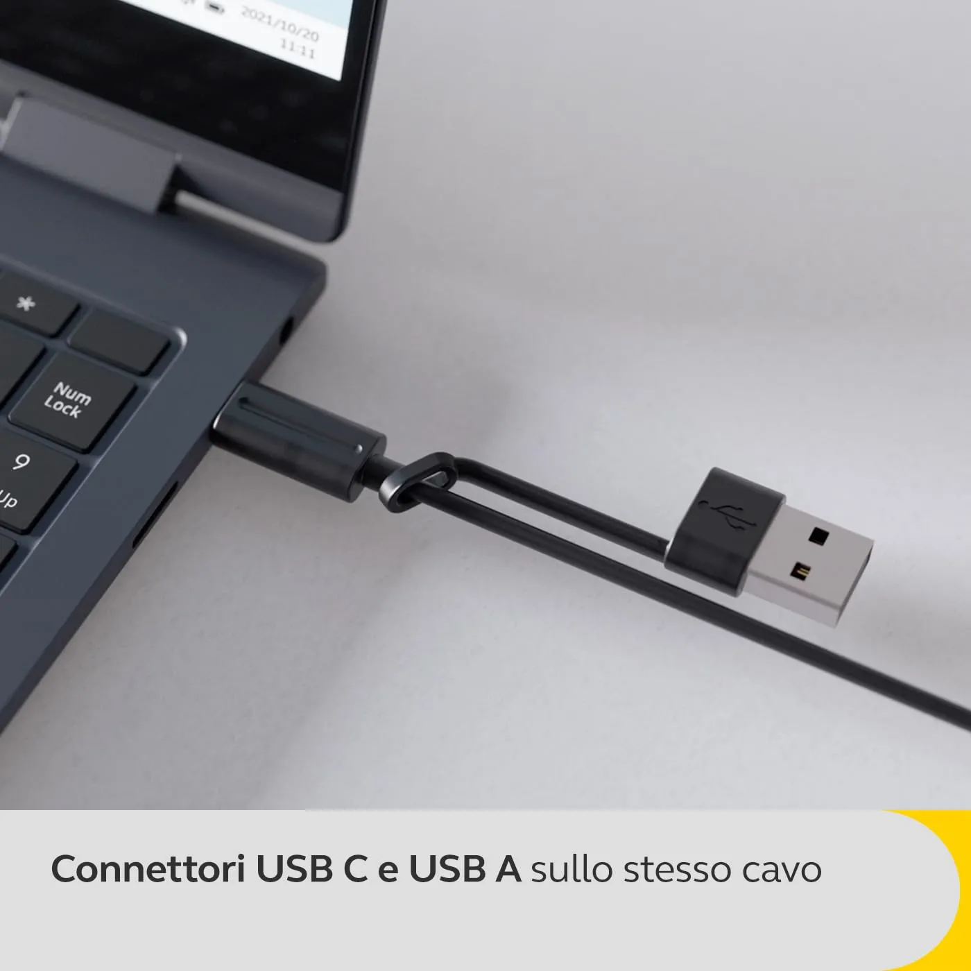 Jabra Speak2 75 Vivavoce Bluetooth, 4 Microfoni a Cancellazione di Rumore, Altoparlanti 65 mm, USB-C, Grigio Scuro - immagine 11