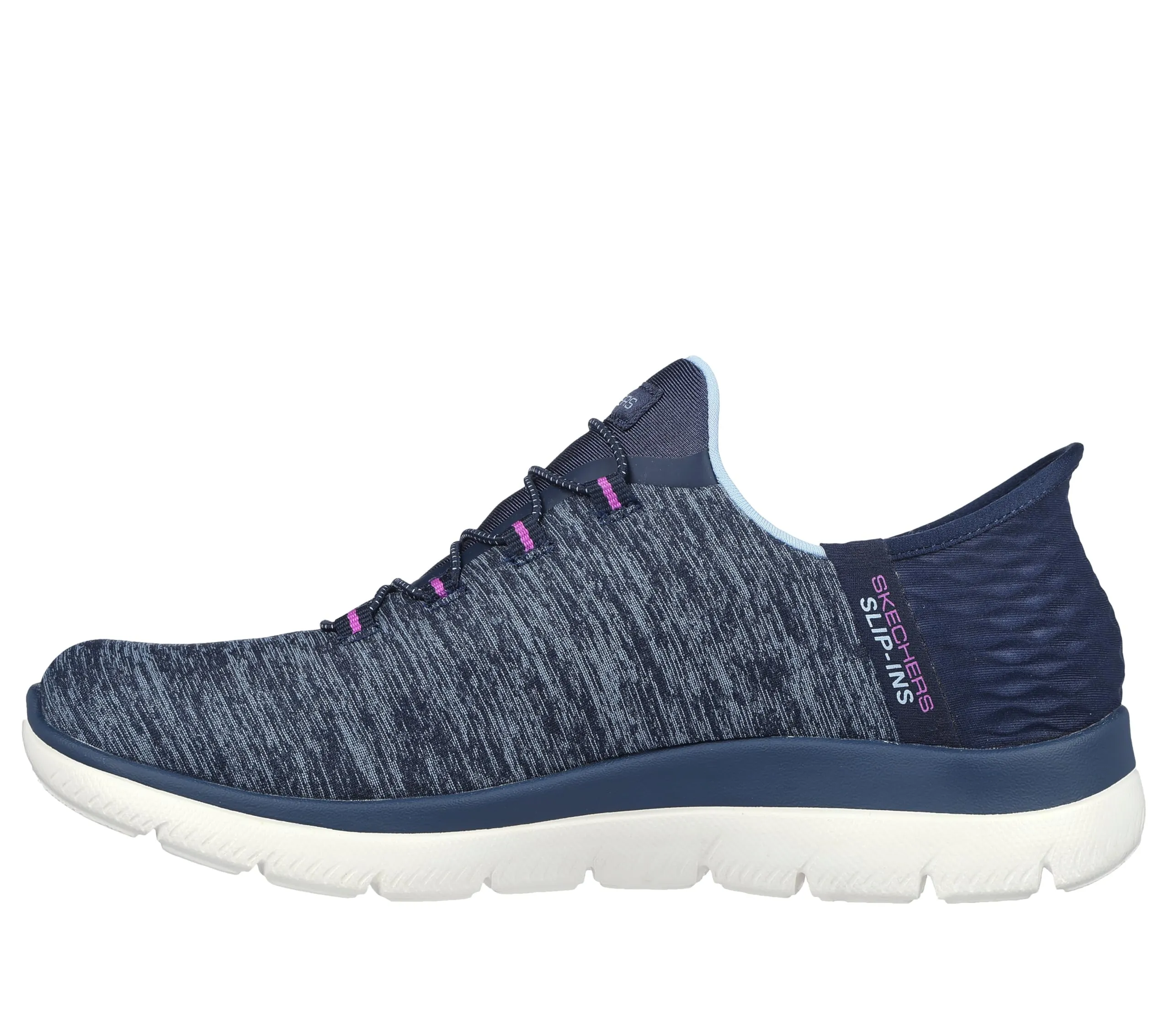 Skechers Donna Summits Dazzling Haze Slip-In, Navy, 36.5 EU Wide - immagine 5