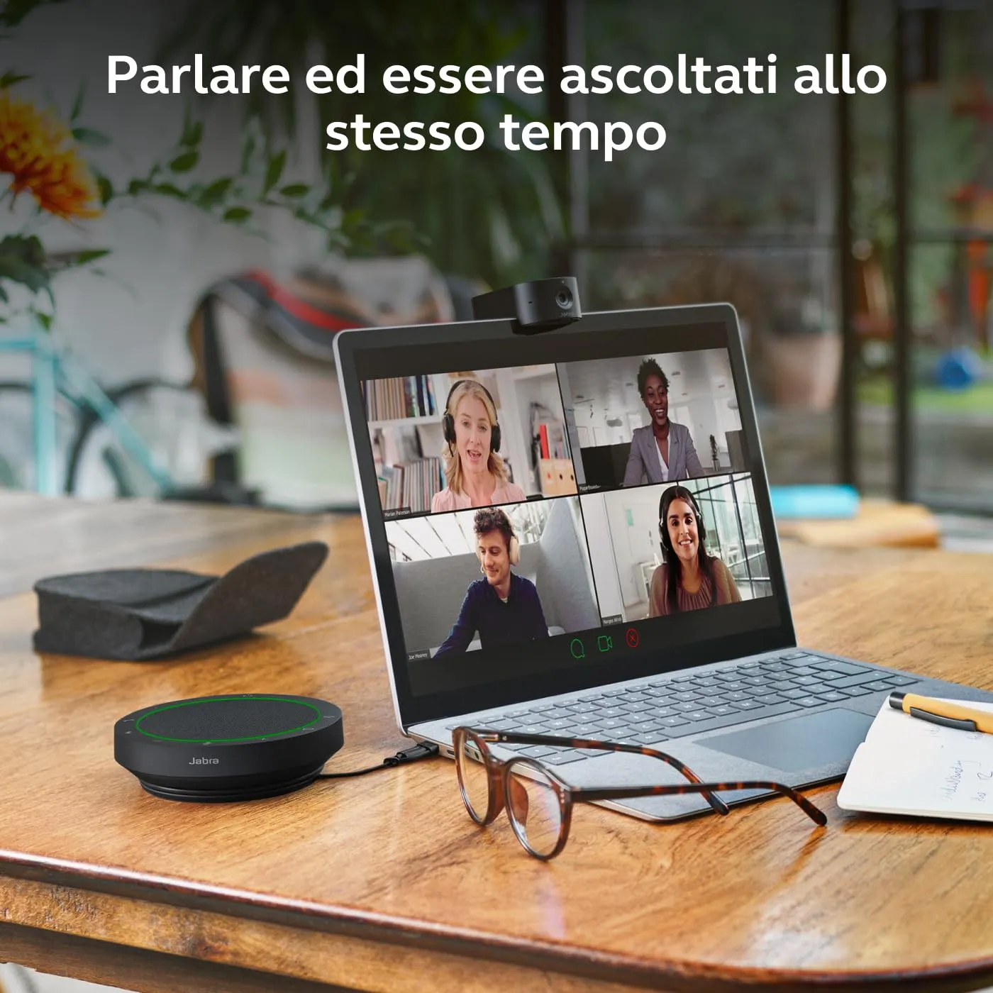 Jabra Speak 2 55 Speaker Bluetooth Wireless, Grigio - immagine 5