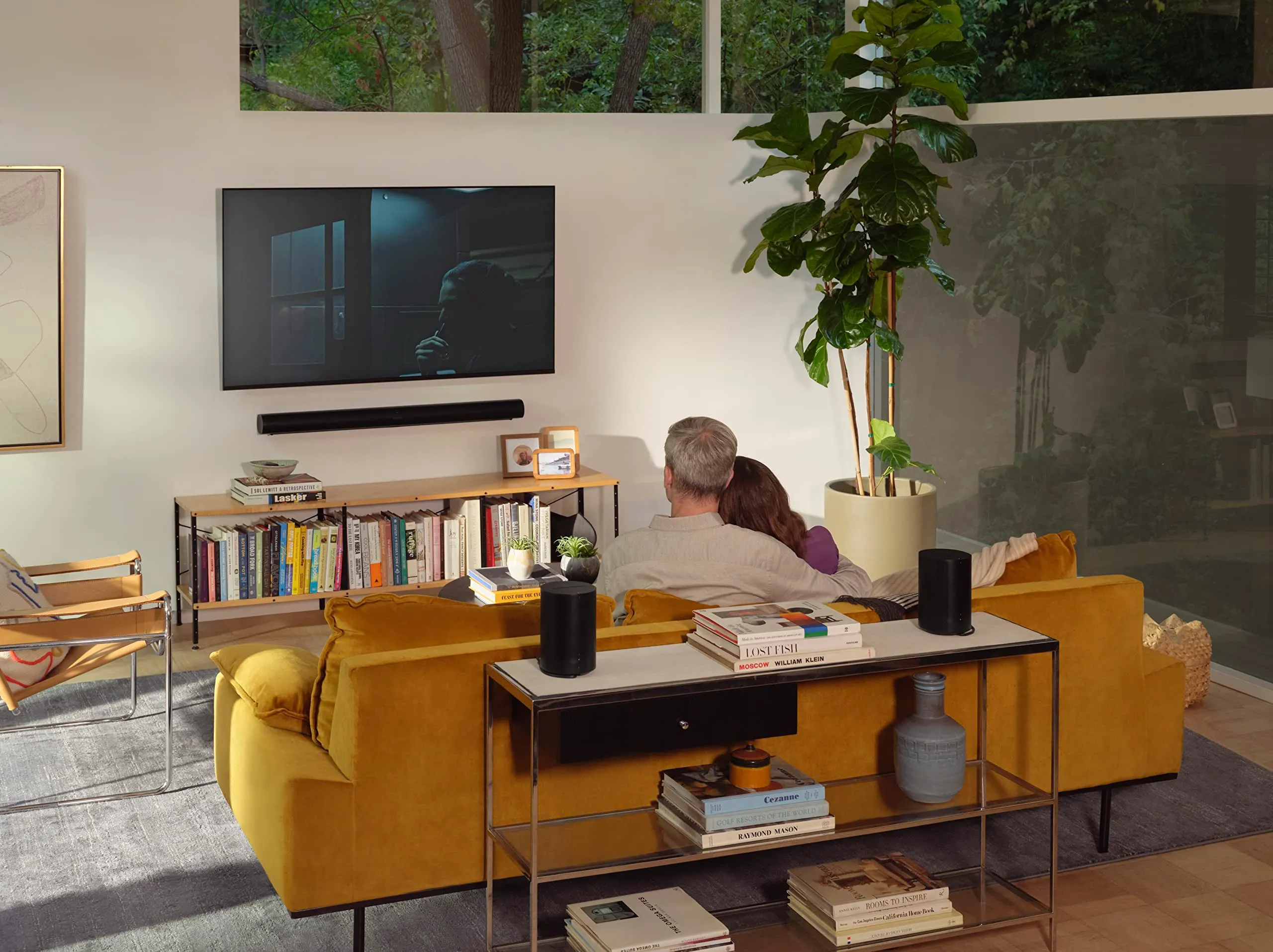 Sonos Era 100 Smart Speaker con Wi-Fi, Bluetooth e Amazon Alexa - Nero - immagine 5