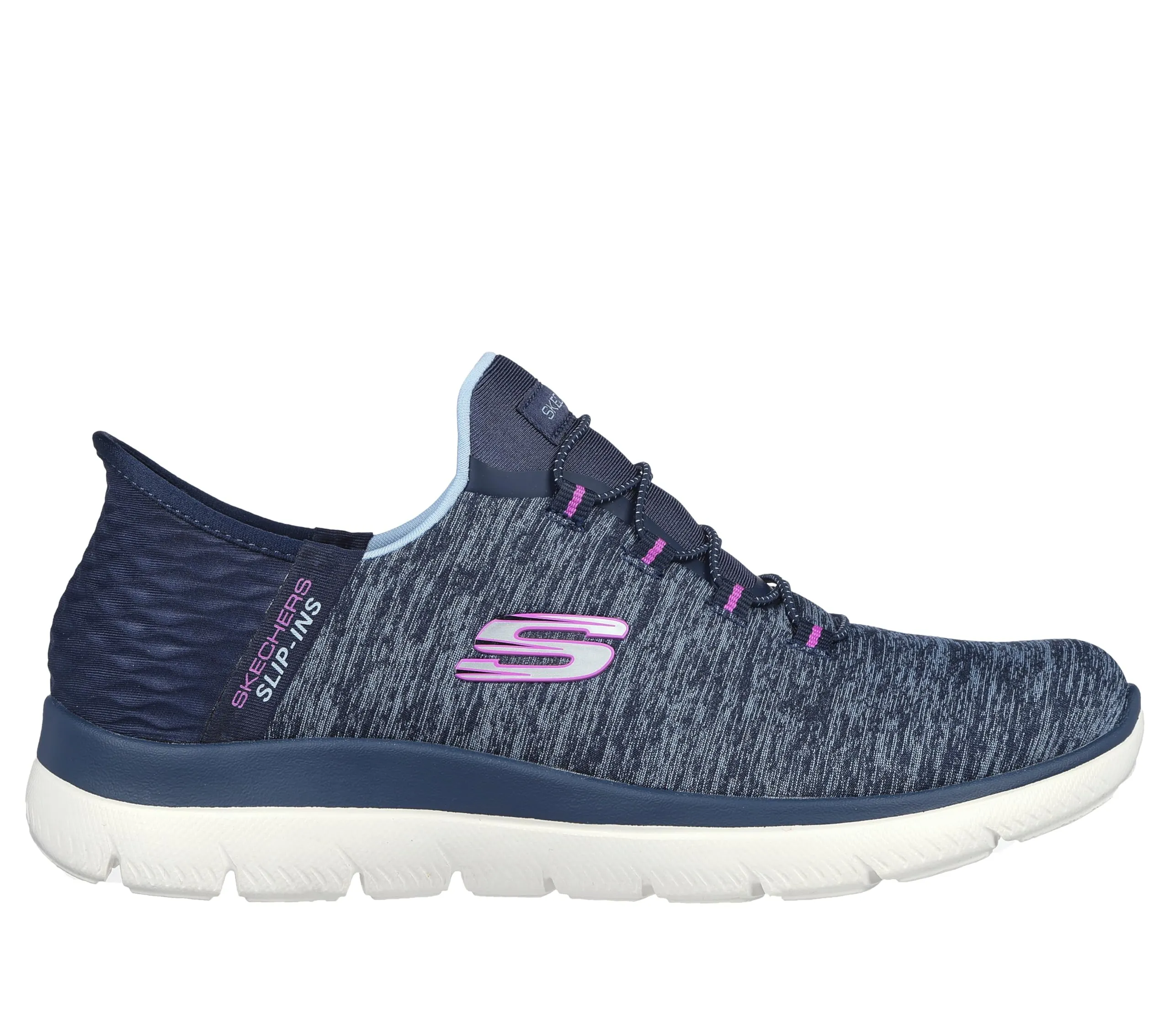 Skechers Summits Dazzling Haze Slip-In, Navy, 37 EU Large - immagine 6