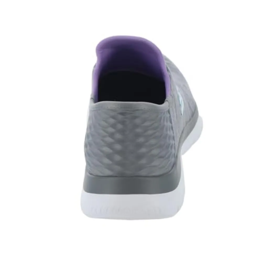 Skechers Summits Dazzling Haze Sneaker da Donna, Grigio Menta, 10.5 Wide - immagine 2
