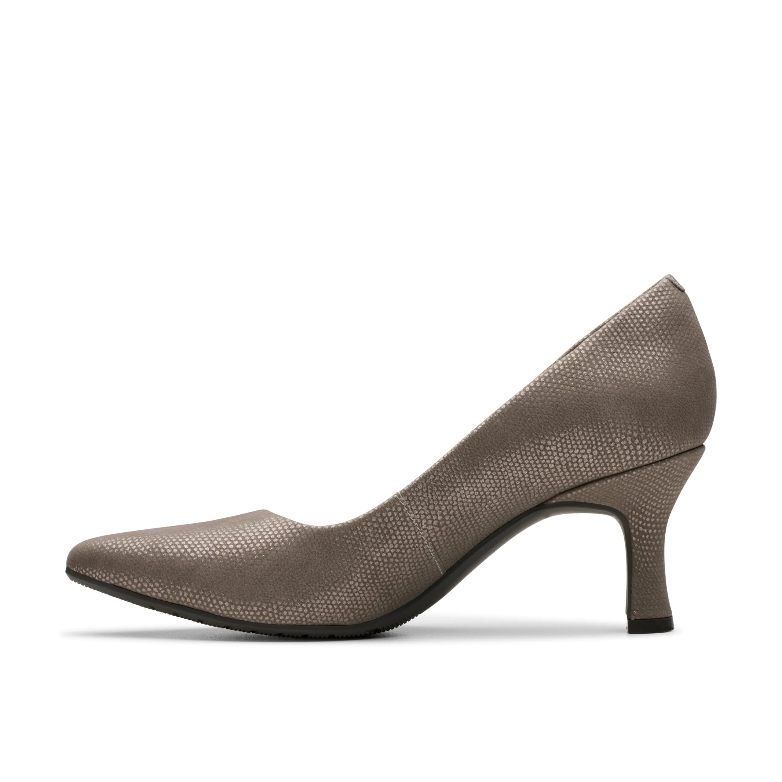 Clarks Kataleyna Gem Women's Pumps, Argento Metallizzato - immagine 3