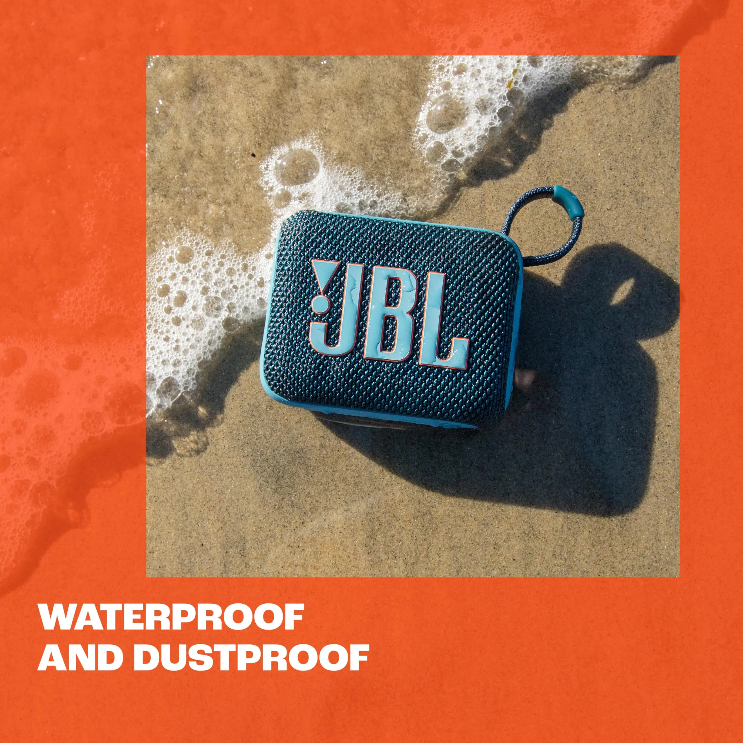 JBL Go 4 Speaker Bluetooth Portatile, Rosso - immagine 6