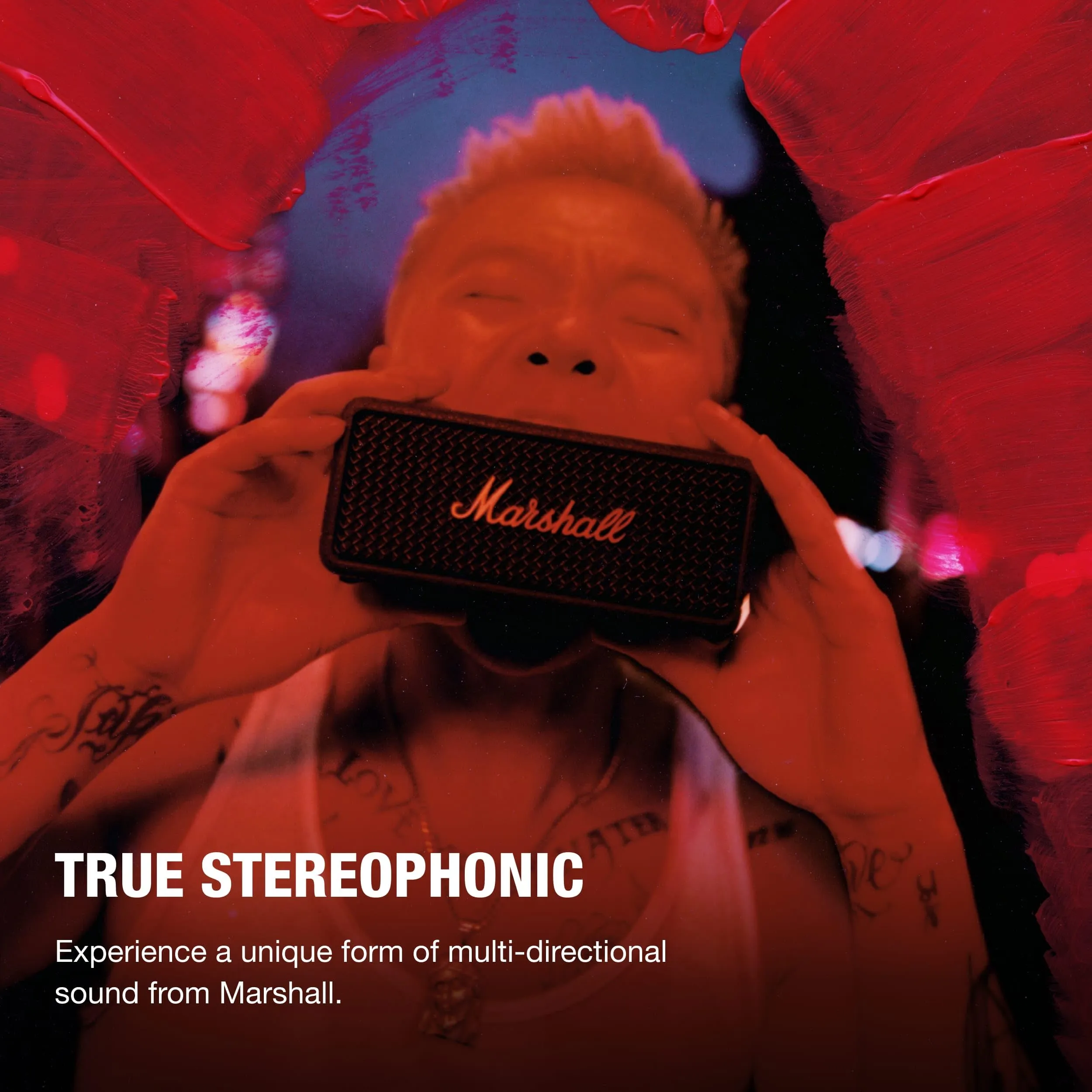 Marshall Emberton III Altoparlanti Bluetooth portatili Wireless IP67 Nero e Ottone - immagine 3