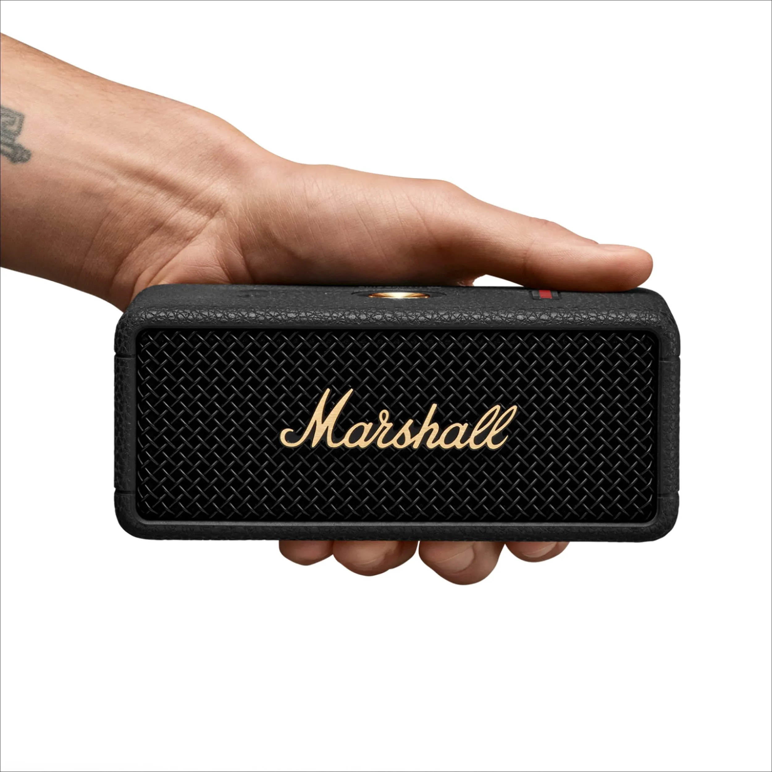 Marshall Emberton III Altoparlanti Bluetooth portatili Wireless IP67 Nero e Ottone - immagine 8