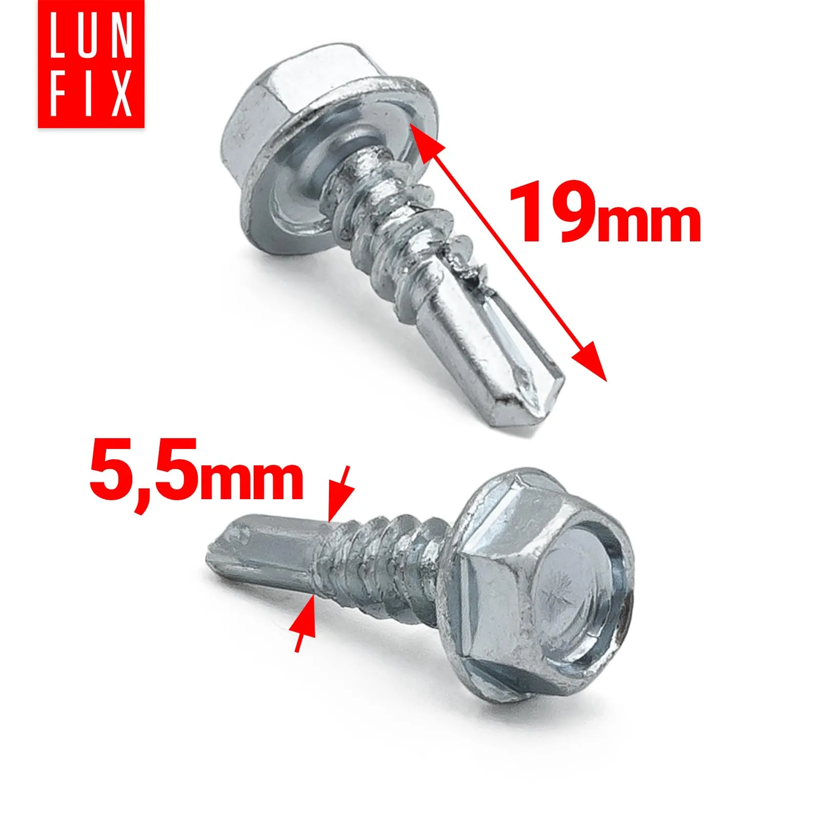 Lun Fix Morsetti per Recinzione 30x20 mm, Kit 10 Pezzi, Zincato - immagine 3
