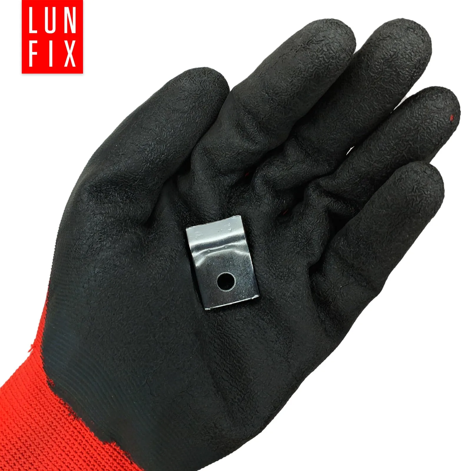 Lun Fix Morsetti per Recinzione 30x20 mm, Kit 10 Pezzi, Zincato - immagine 6