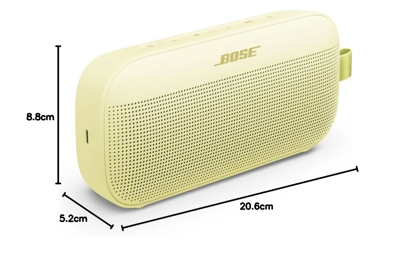 Bose SoundLink Flex (2ª Gen) Altoparlante Portatile Bluetooth, Giallo limone - Edizione limitata - immagine 6