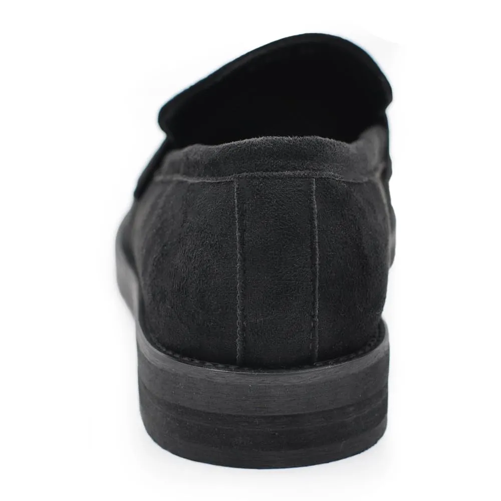 IF Mocassini Donna in Camoscio GA062 Nero 41 - immagine 6