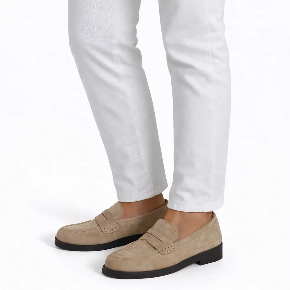 IF Mocassini Donna in Camoscio GA062 Marrone 41 - immagine 2