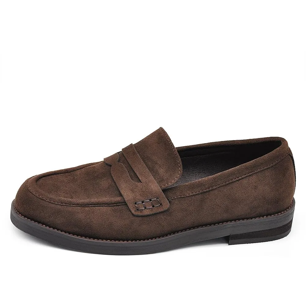 IF Mocassini Donna in Camoscio GA062 Marrone N.40 - immagine 5