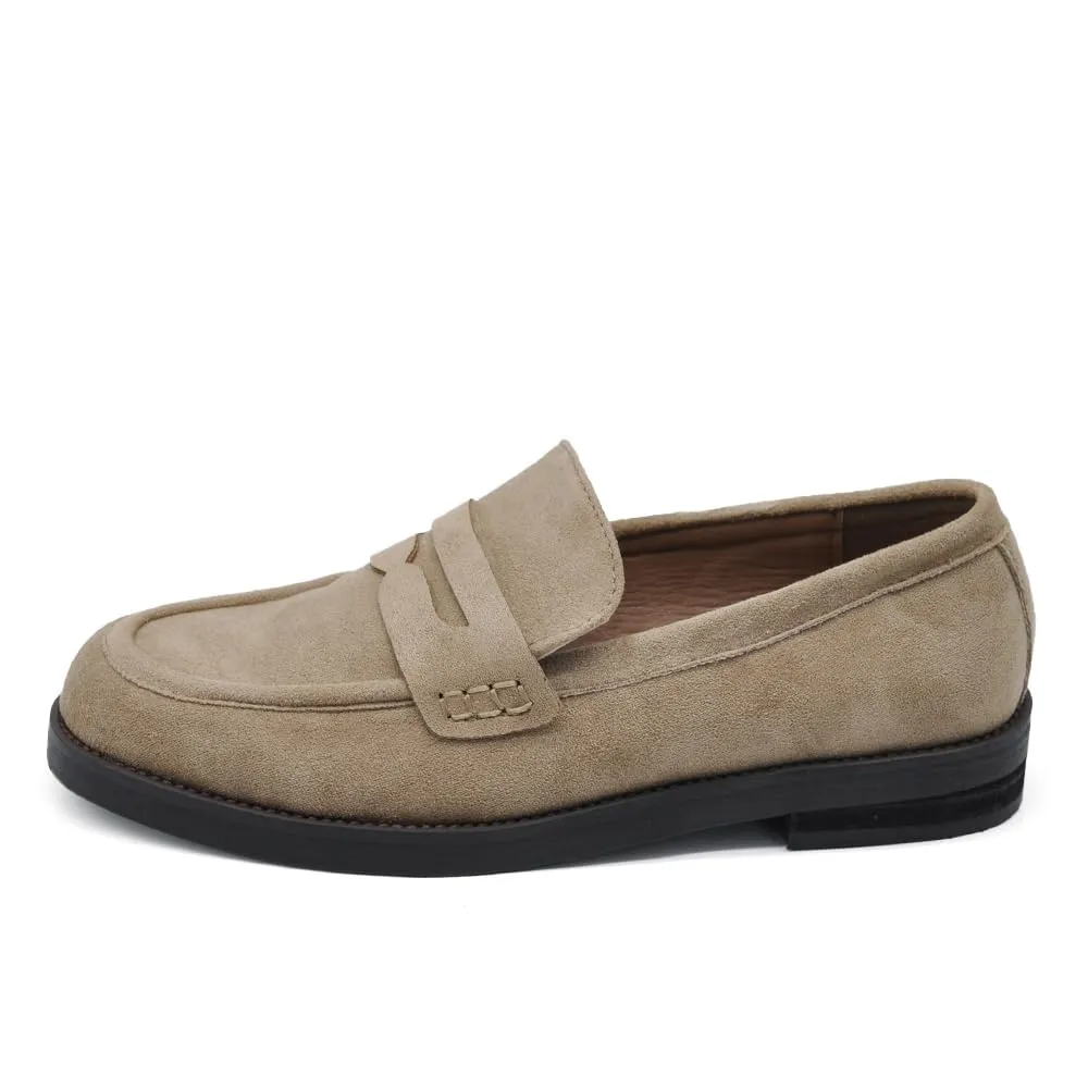 IF Mocassini Donna in Camoscio GA062 Khaki N.41 - immagine 5