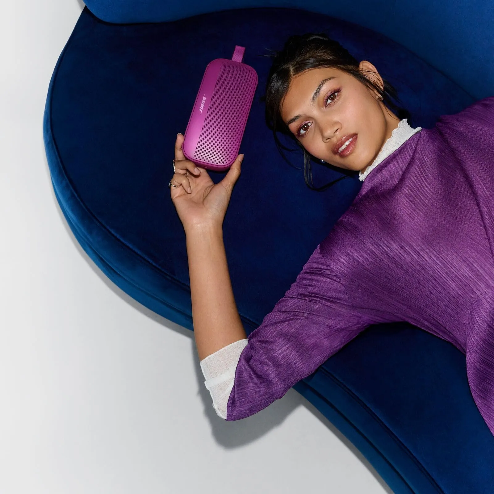 Bose SoundLink Flex (2ª Gen) Altoparlante Portatile Bluetooth, Malva rosato - Edizione limitata - immagine 3