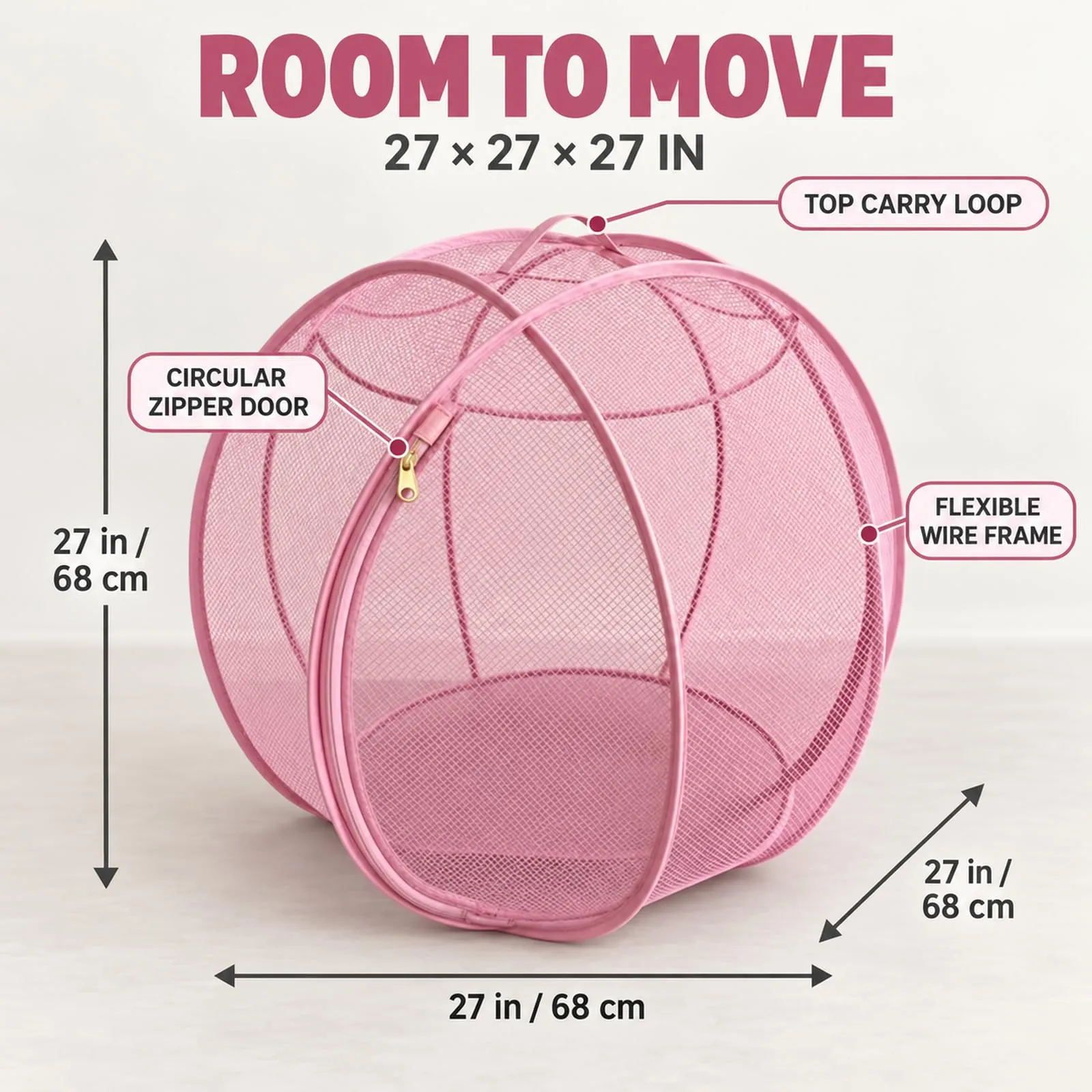 Generic Rolling Cat and Hamster Outdoor Pop-Up Ball - immagine 6