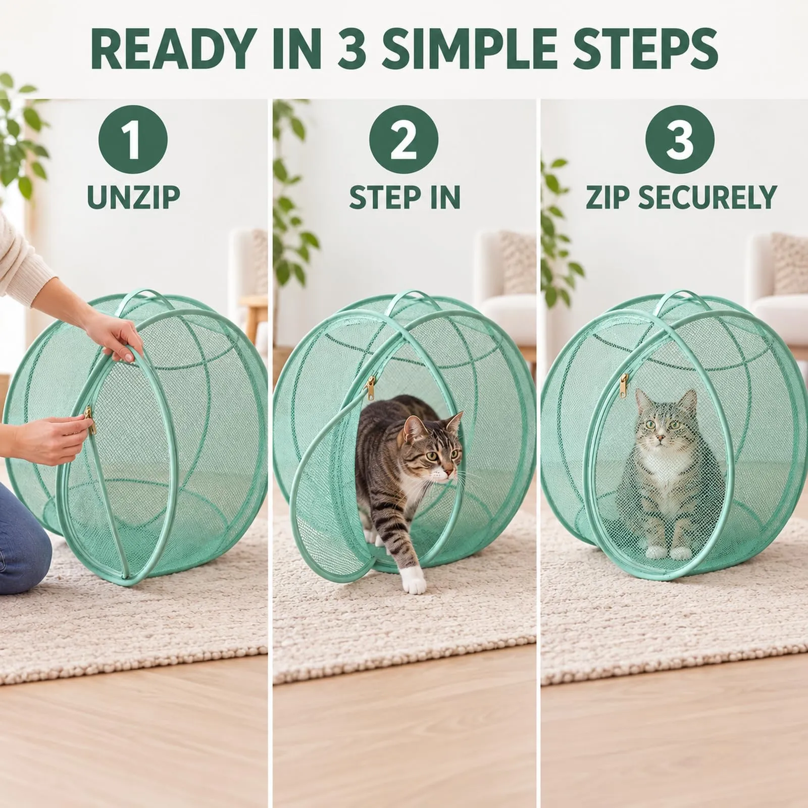 Generic Rolling Cat Hamster Ball Pop-Up Outdoor - immagine 5