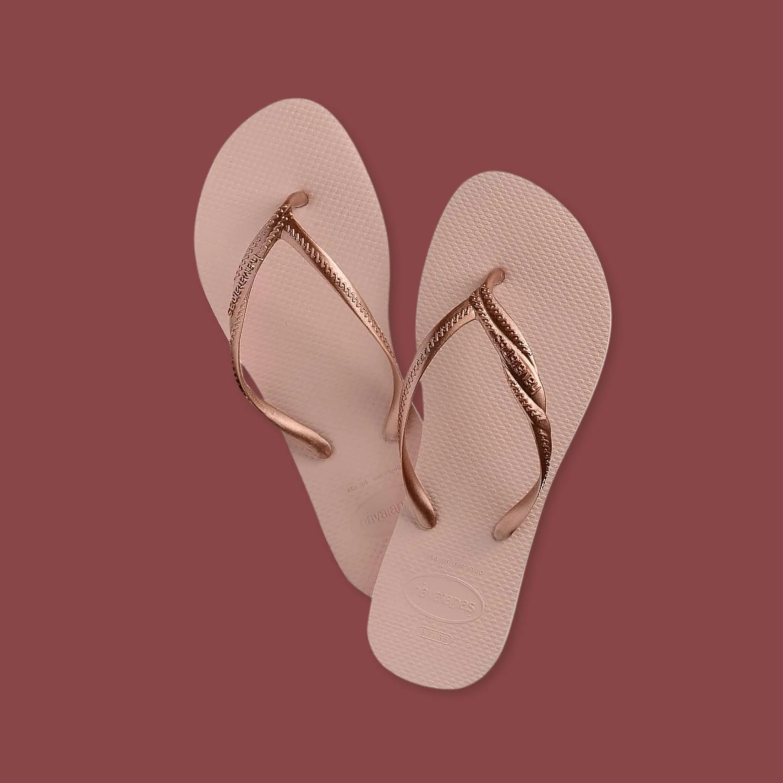 Havaianas Infradito Donna Cinturini Metallici Incrocio Laterale - immagine 2