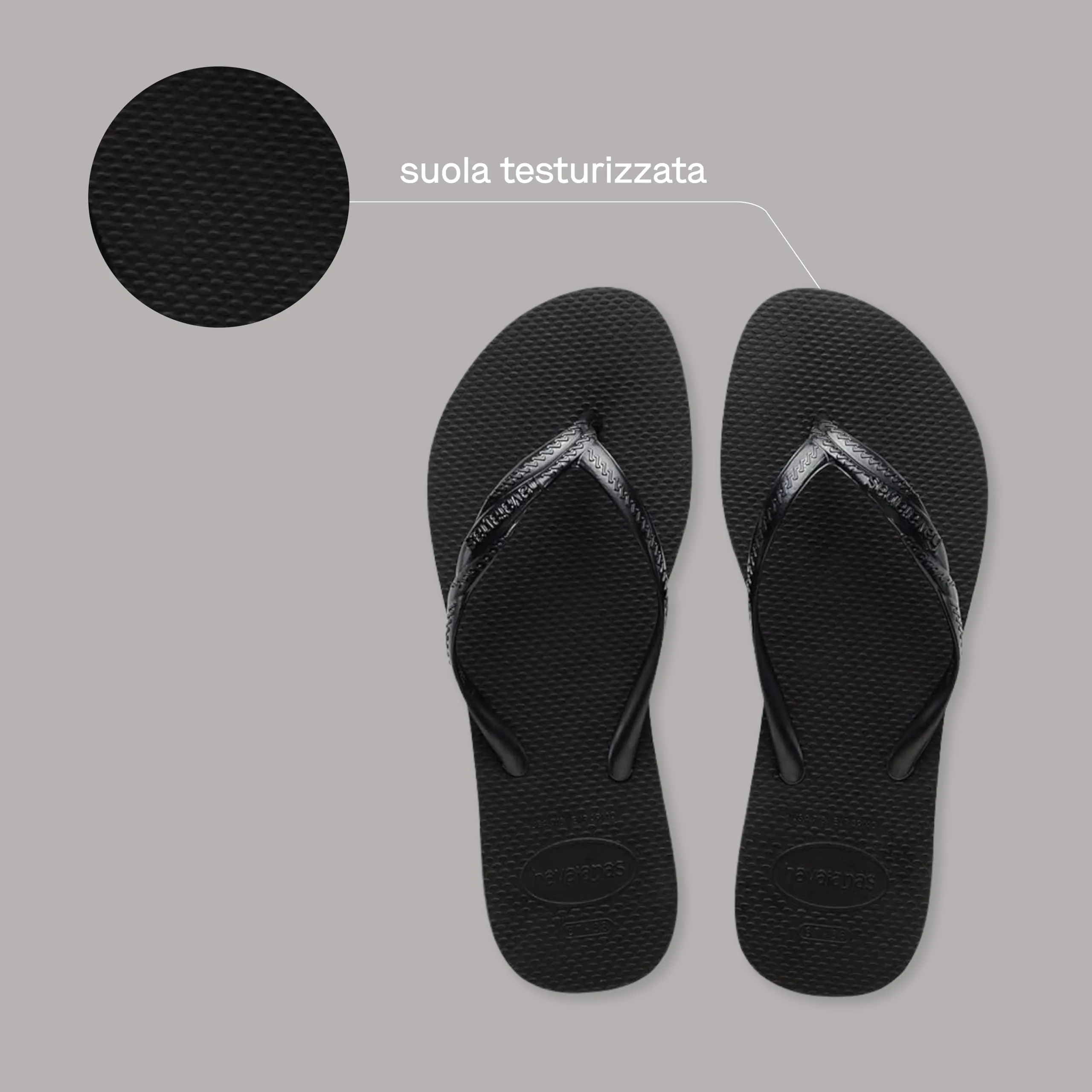 Havaianas Infradito da Donna con Cinturini Metallici Incrociati - immagine 4