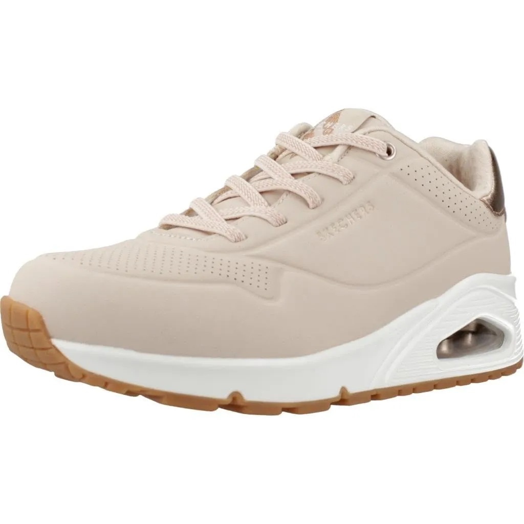 Skechers Uno Shimmer Away Sneaker Donna, Natural, 36 EU - immagine 1