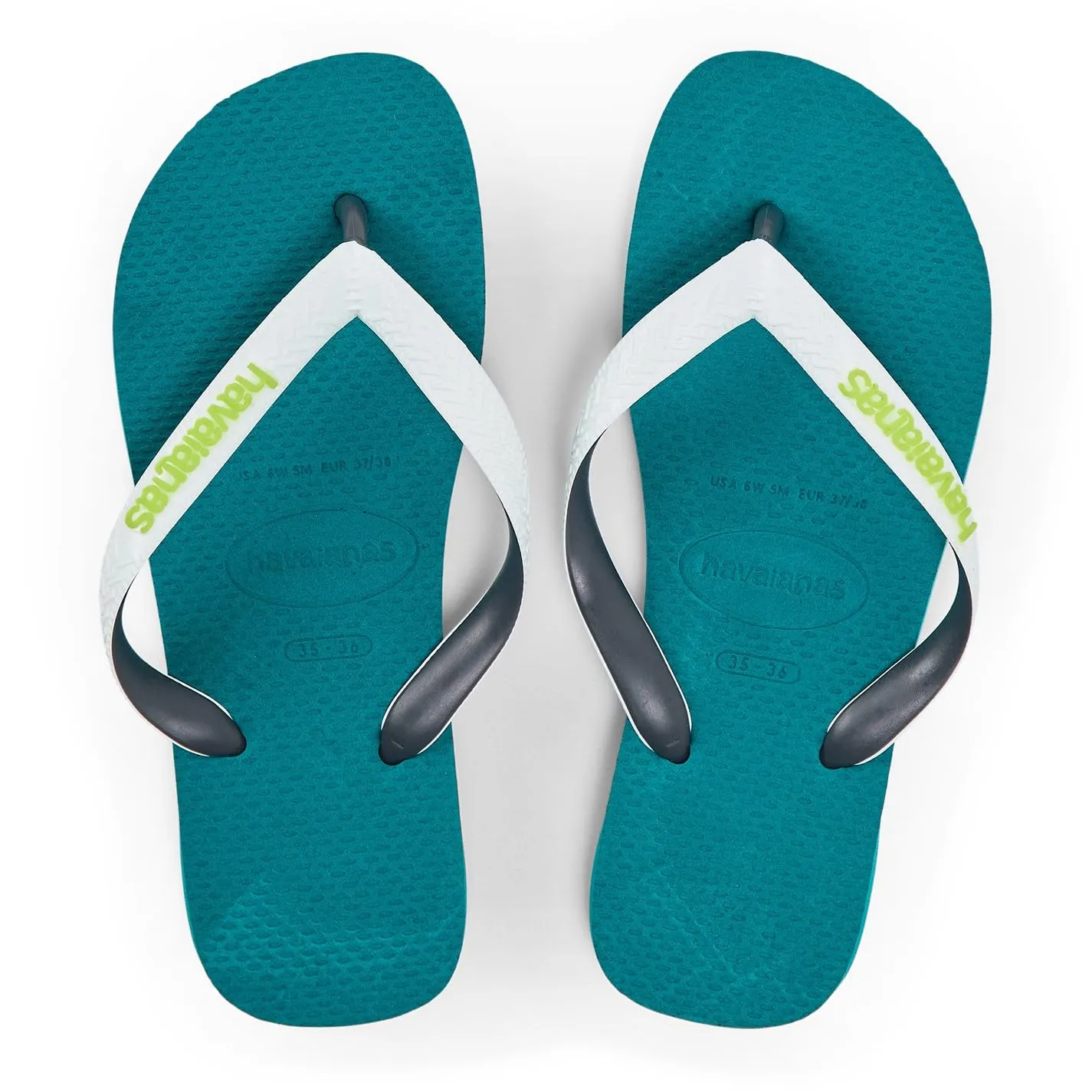 Havaianas Top Mix Unisex Adult Flip Flops Vibe Green 41 EU - immagine 4