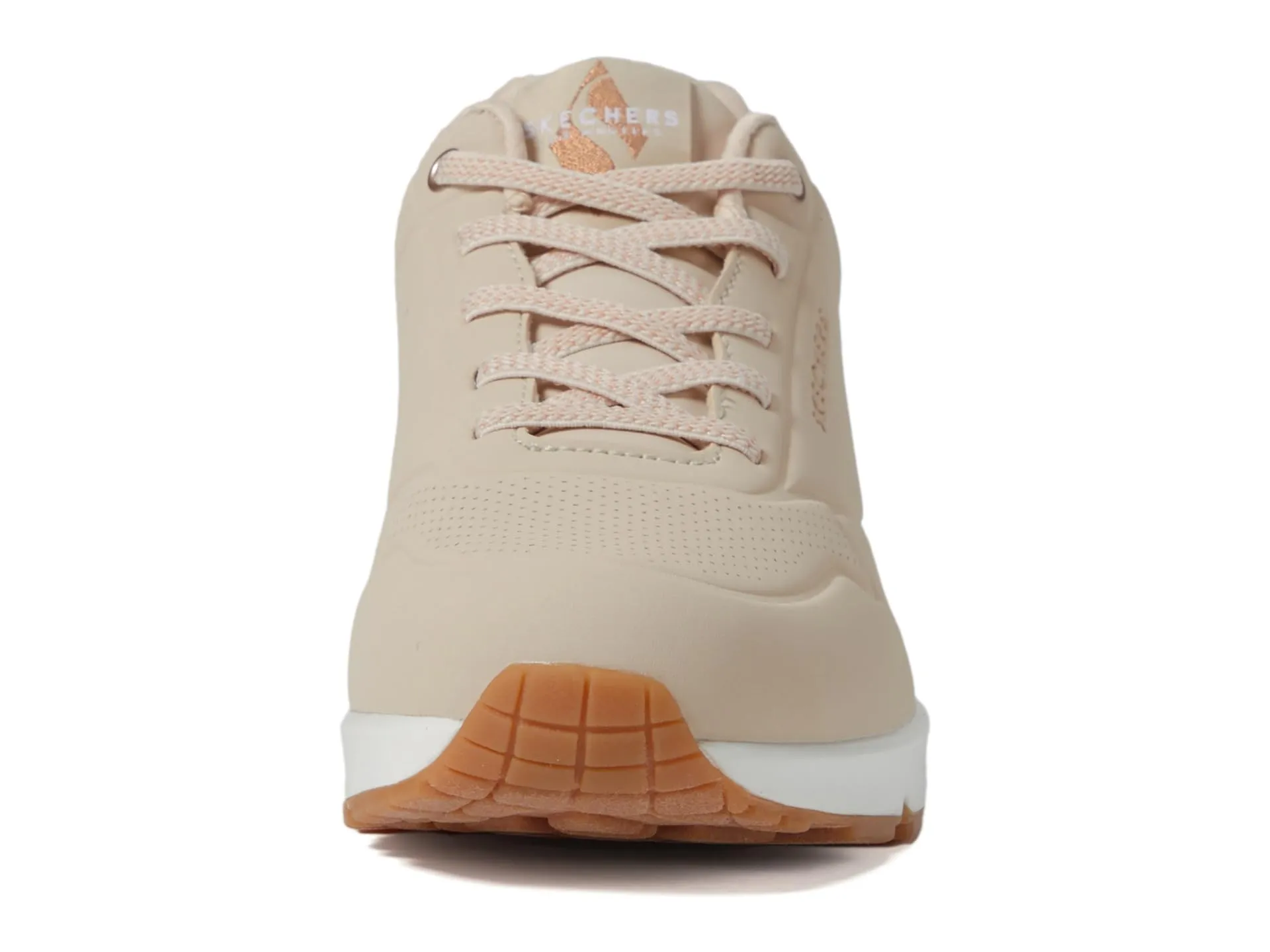 Skechers Uno Shimmer Away Scarpe da Ginnastica Donna Natural 35 EU - immagine 7