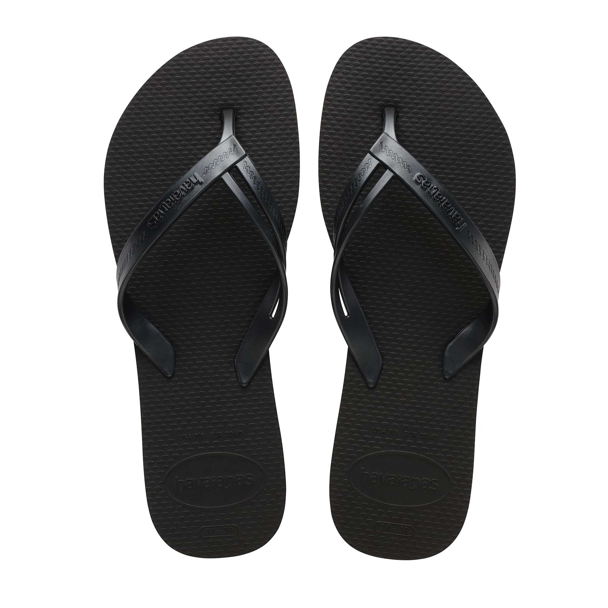 Havaianas Elegance Women's Flip-Flops Black 35 EU - immagine 1