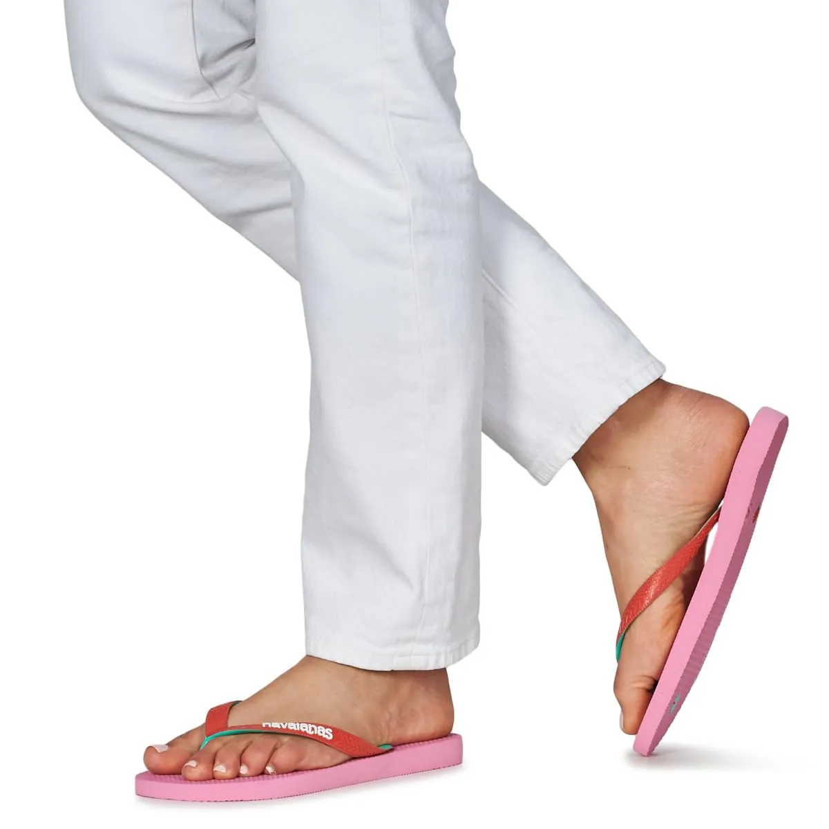 Havaianas Top Mix Unisex Adult Flip-Flops Pink Lemonade 33 EU - immagine 2