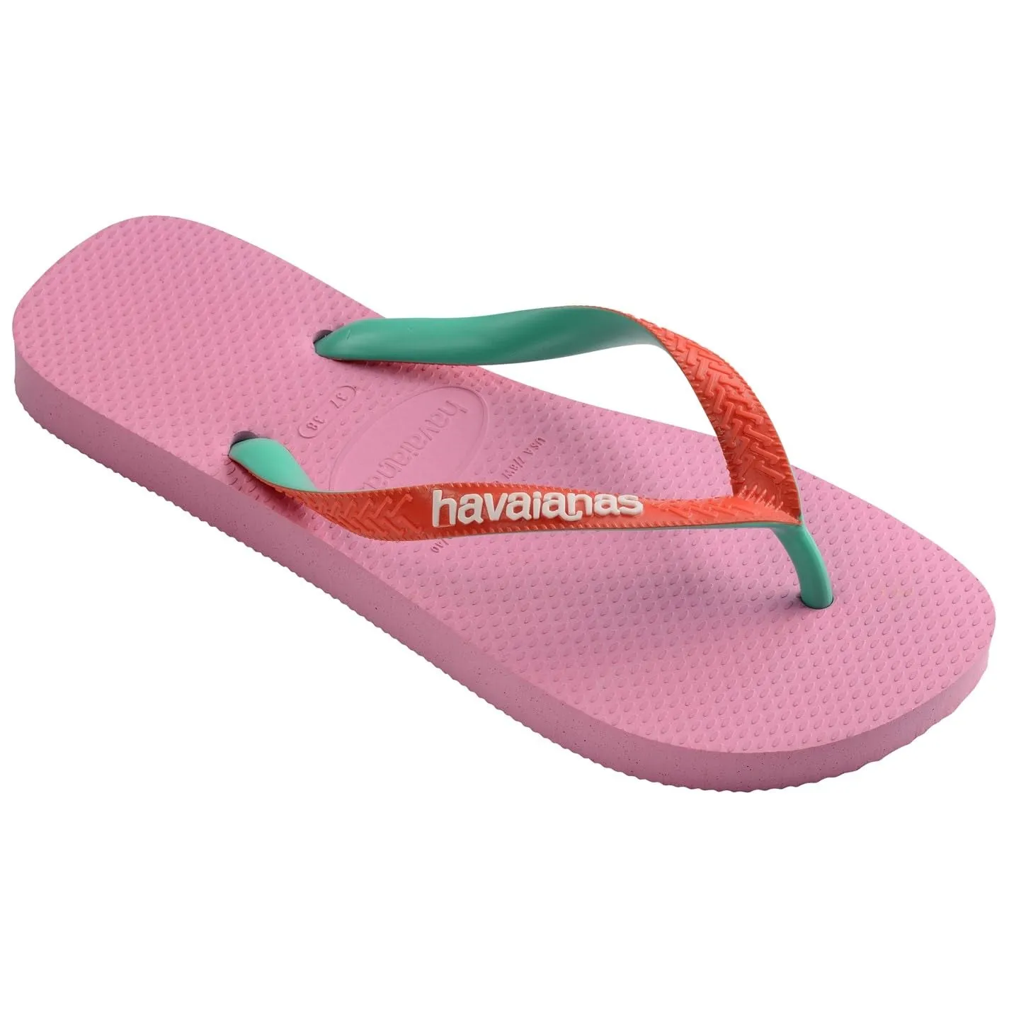 Havaianas Top Mix Unisex Adult Flip-Flops Pink Lemonade 33 EU - immagine 4