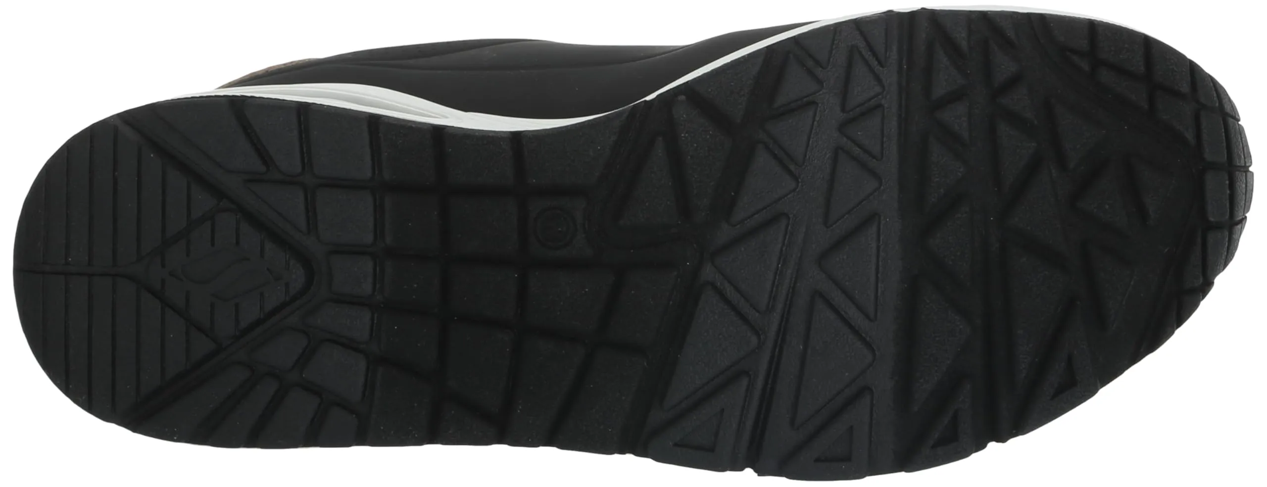 Skechers Uno Shimmer Away Scarpe da Ginnastica Donna - Nero - 39.5 EU Larga - immagine 3