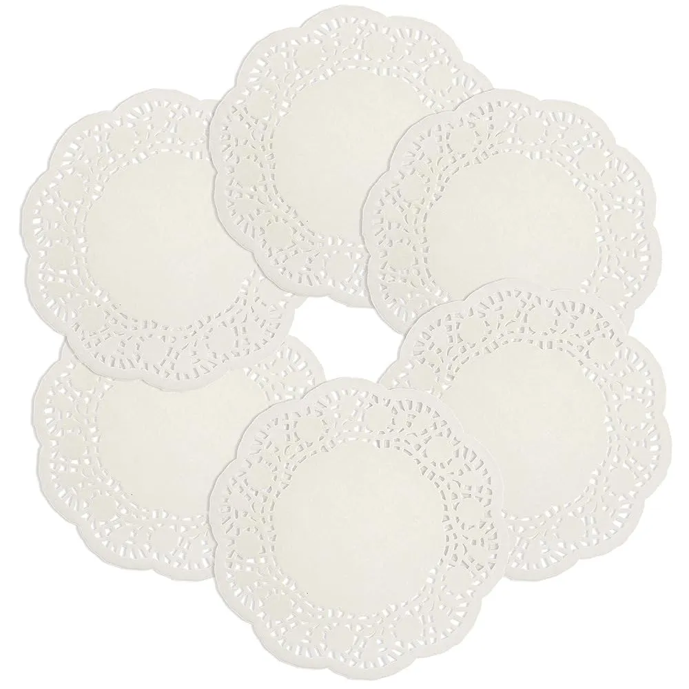 Baker Ross FN215 Centrini di carta, 100 pezzi, 19 cm - immagine 1