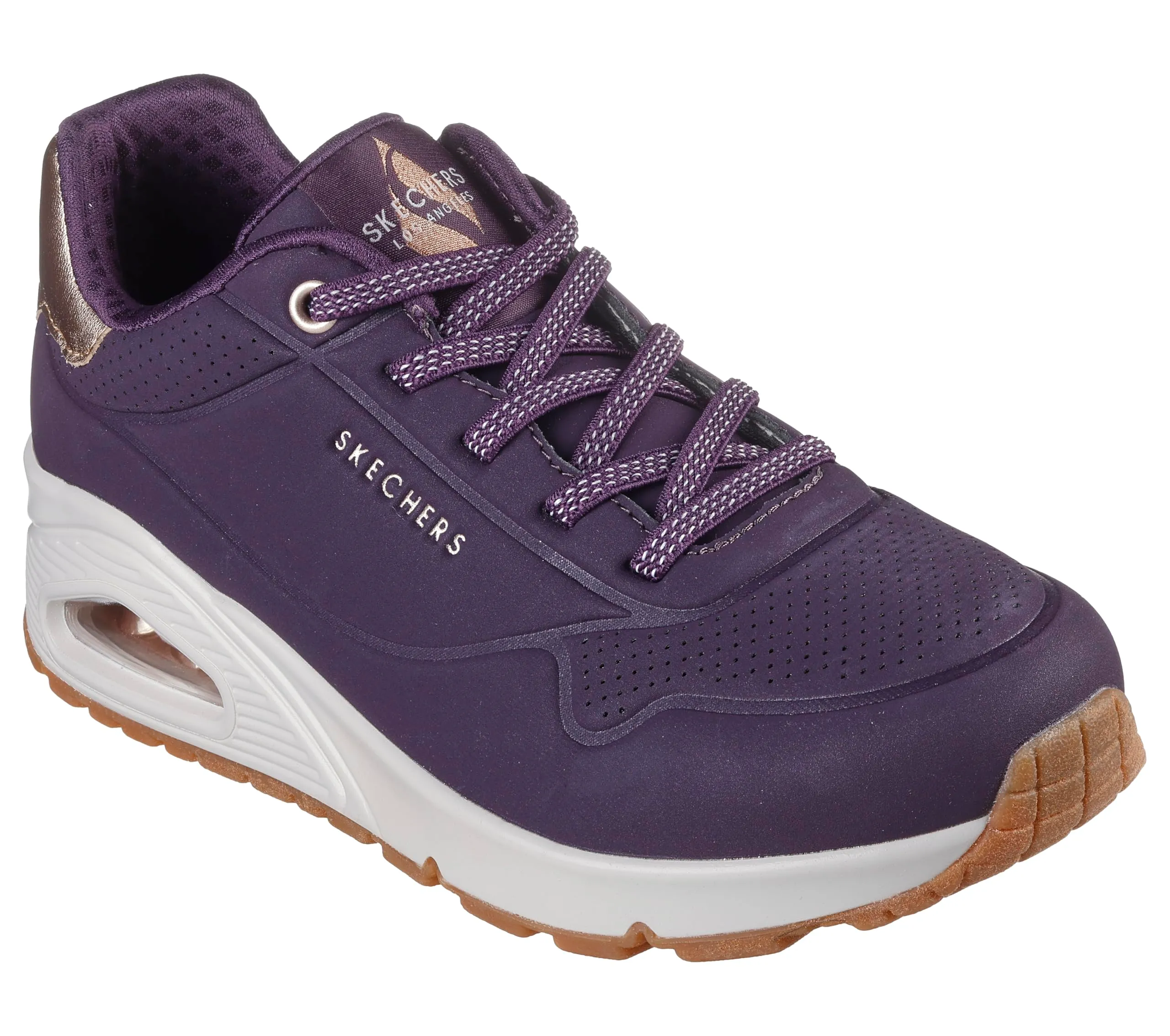 Skechers ScarpaUno Shimmer Away Dark Purple - immagine 3