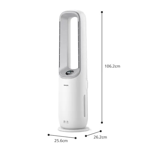 Philips Air Performer 7000 2 in 1 Purificatore e ventilatore, AMF765/10, Bianco - immagine 3