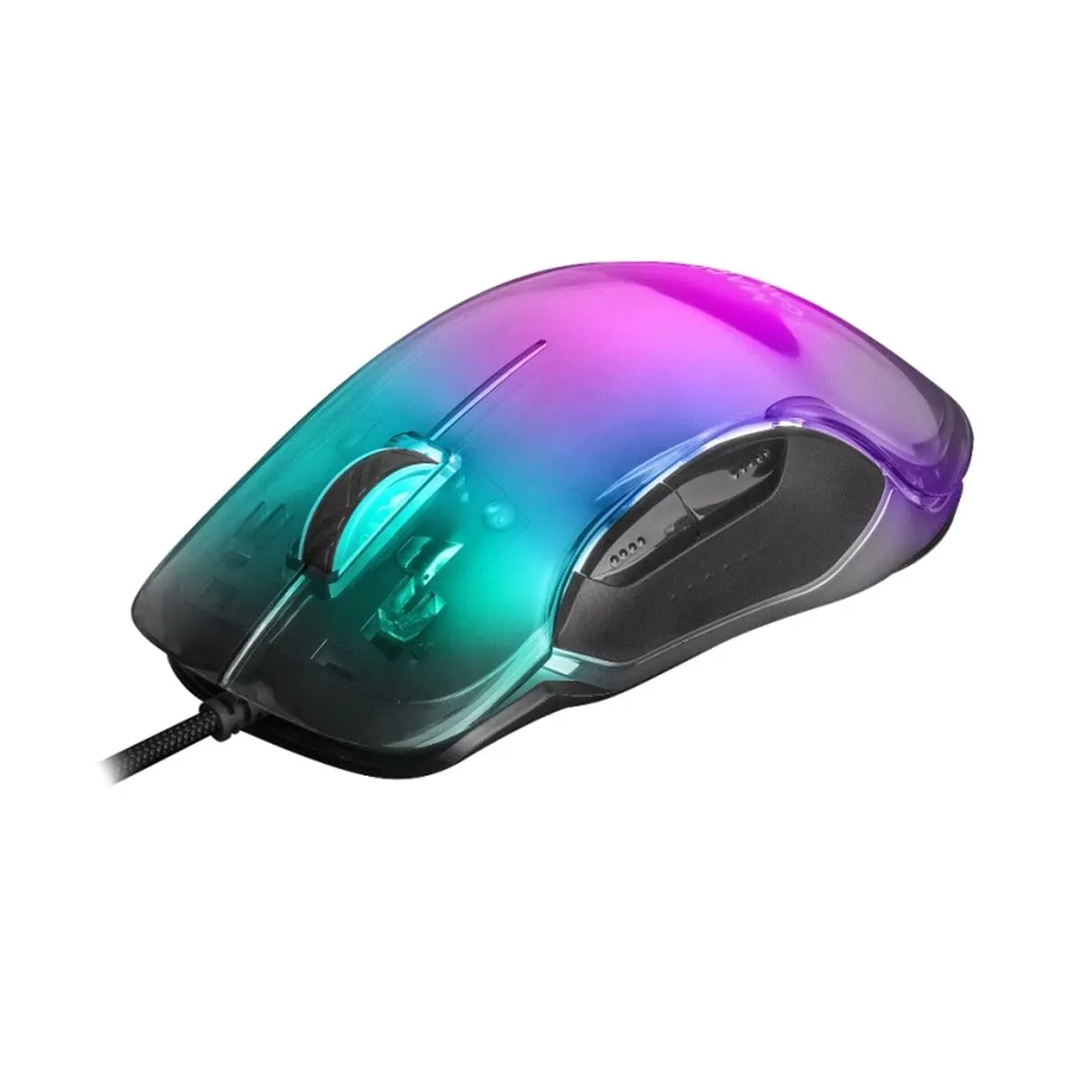 Mars Gaming MMGLOW RGB Chroma-Glow Gaming Mouse, 12800 DPI, Nero - immagine 3