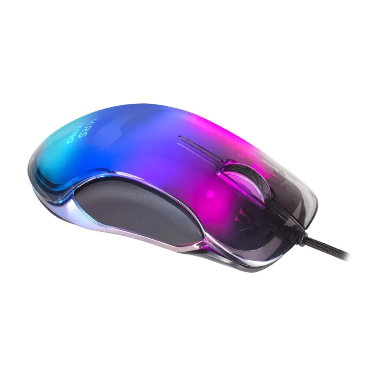 Mars Gaming MMGLOW RGB Chroma-Glow Gaming Mouse, 12800 DPI, Nero - immagine 4