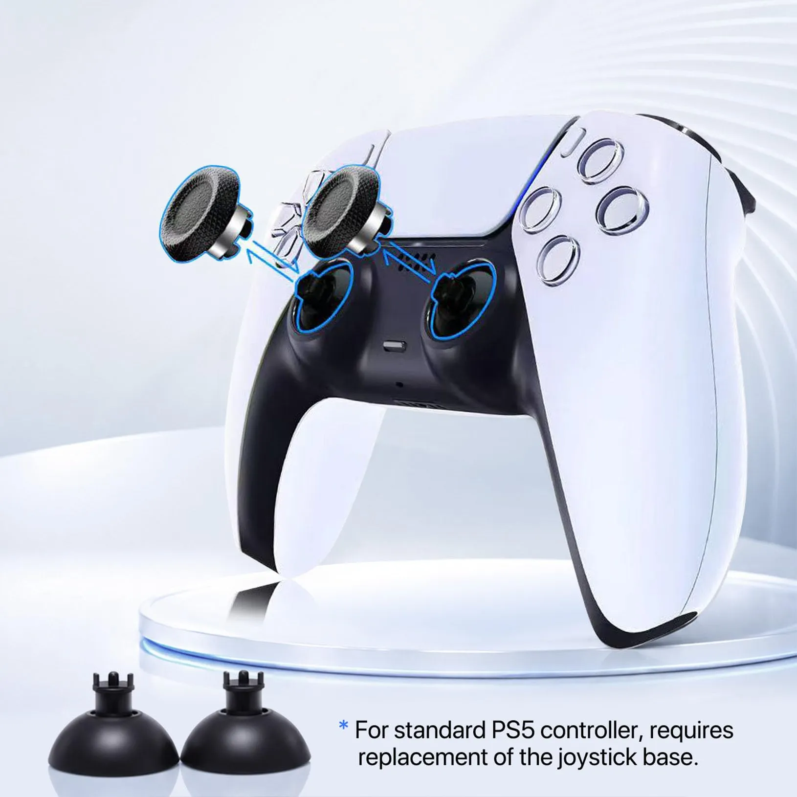 AKNES HallPi V6 TMR Joystick for PS5 and PS5 Edge Controller with Thumbstick Cap - immagine 7