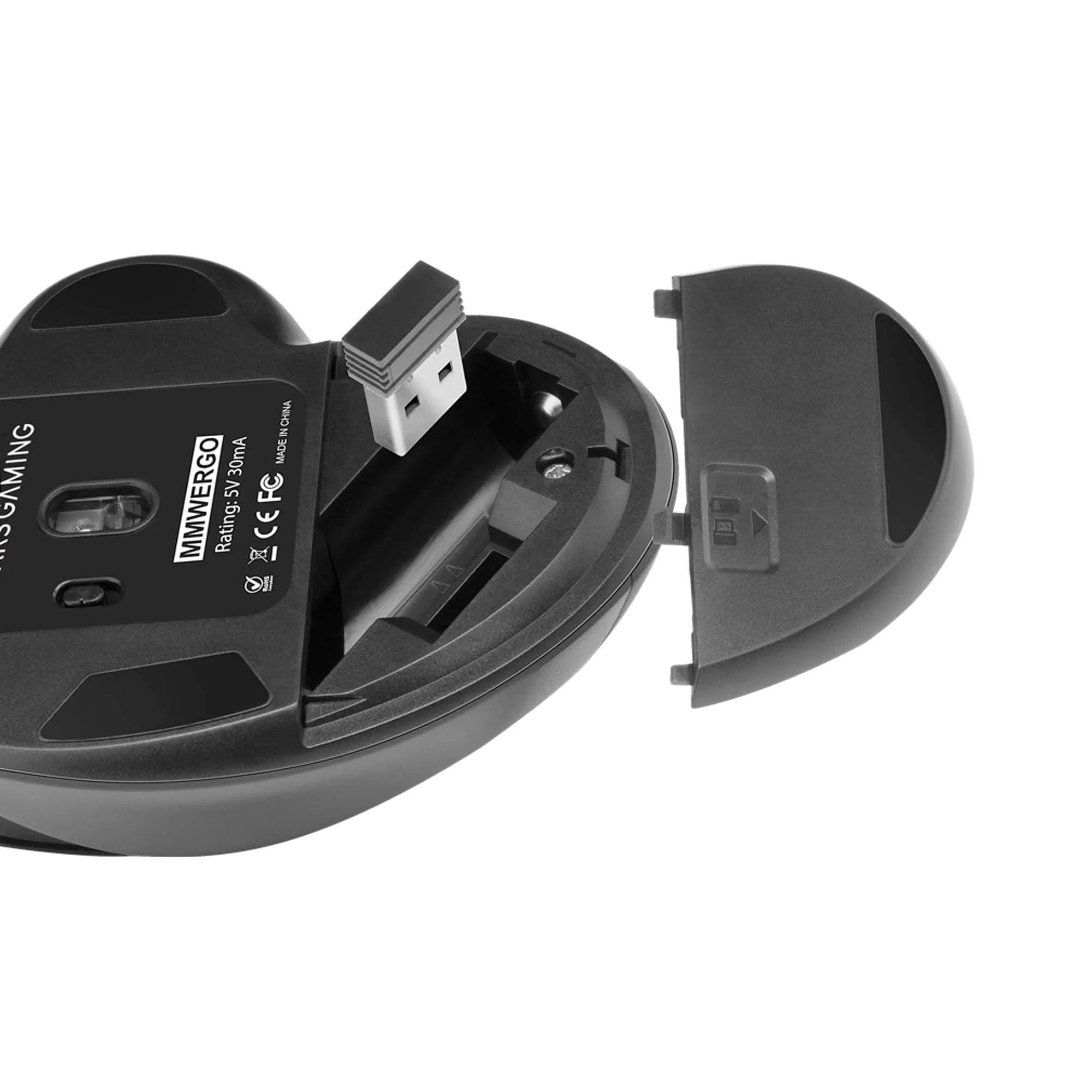 Mars Gaming MMWERGO Wireless Ergonomic Mouse - Nero - PS4/PS5/Xbox/PC/Mac - immagine 6