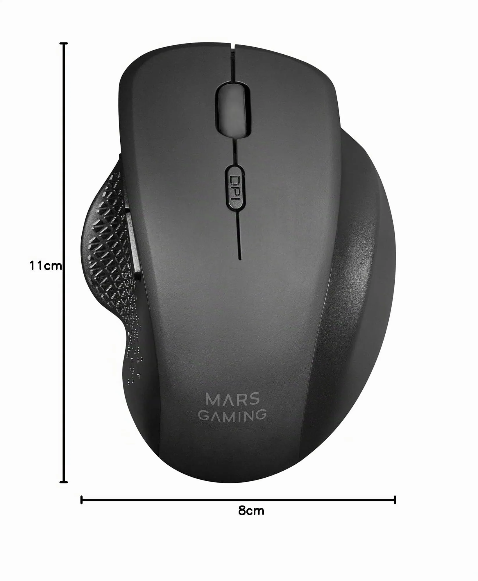 Mars Gaming MMWERGO Wireless Ergonomic Mouse - Nero - PS4/PS5/Xbox/PC/Mac - immagine 7