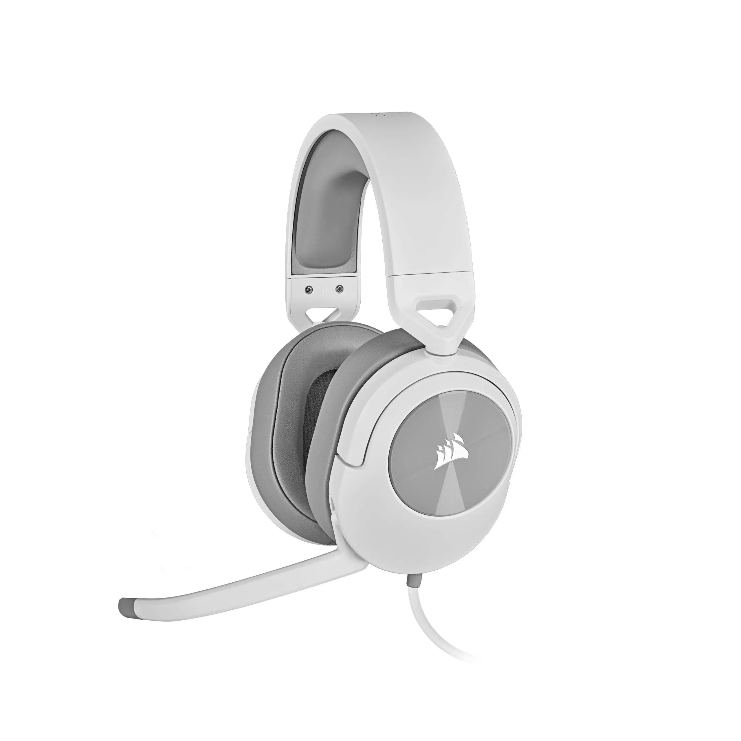 Corsair HS55 Stereo Cuffie da Gioco Cablate con Microfono - Bianco - immagine 1