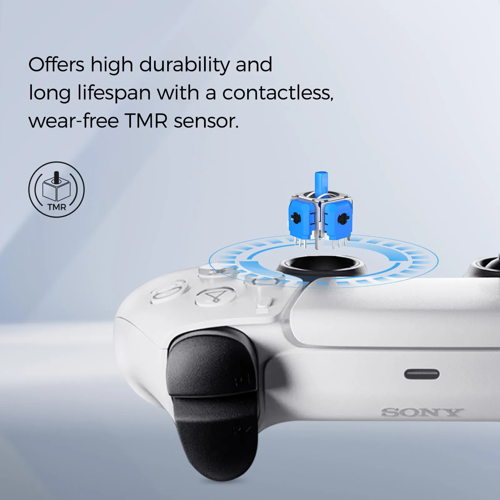 AKNES HallPi V6 TMR Joystick di Ricambio per Controller DualSense PS5/Edge - immagine 5