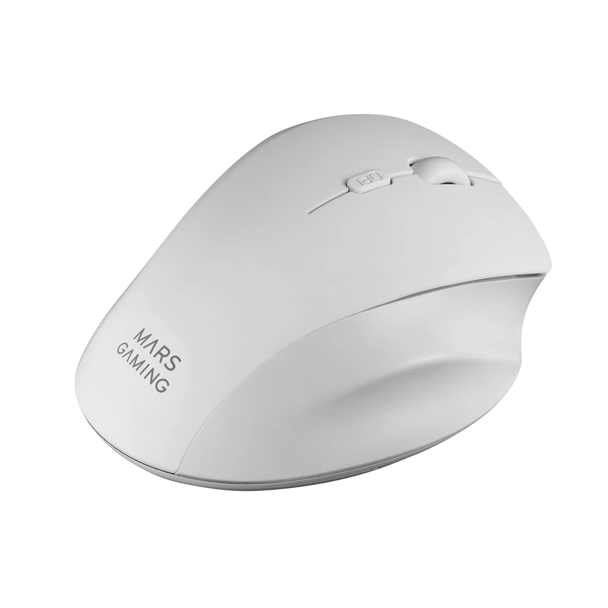 Mars Gaming MMWERGOW Mouse Ergonomico Senza Fili per PS4, PS5, Xbox, PC, Mac, Bianco - immagine 4