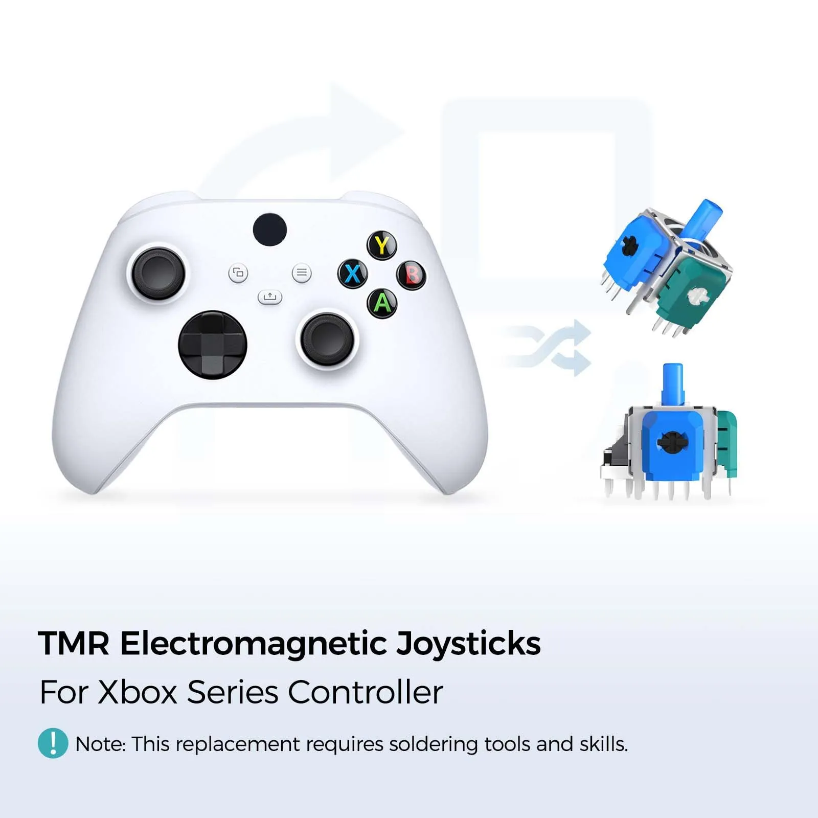 AKNES HallPi V6 TMR Joystick di Ricambio per Controller Xbox Series X/S - immagine 2